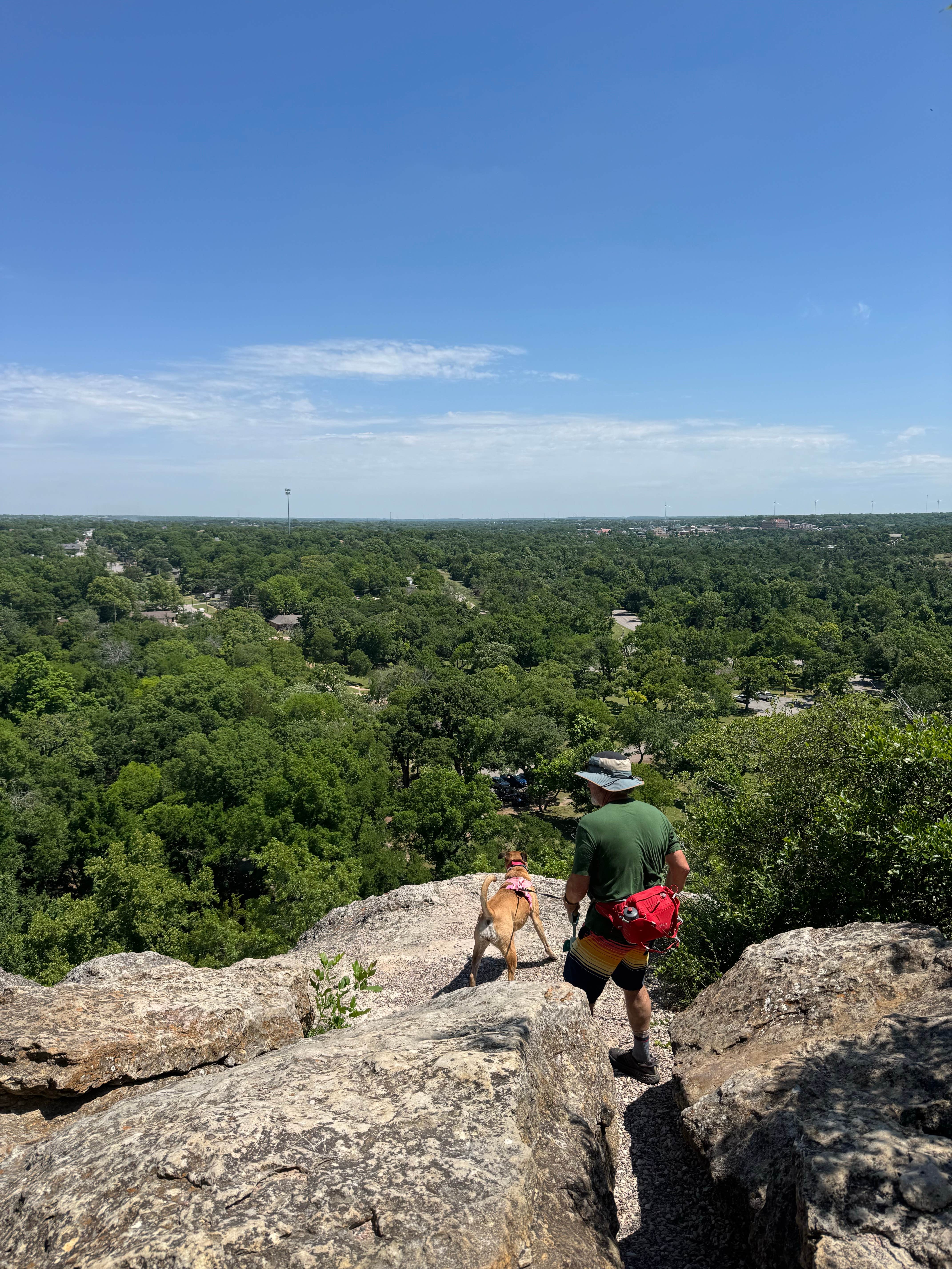 Jennifer O.'s photo of camping with pets at The Point Campground — Chickasaw National Recreation Area near Milburn, OK
