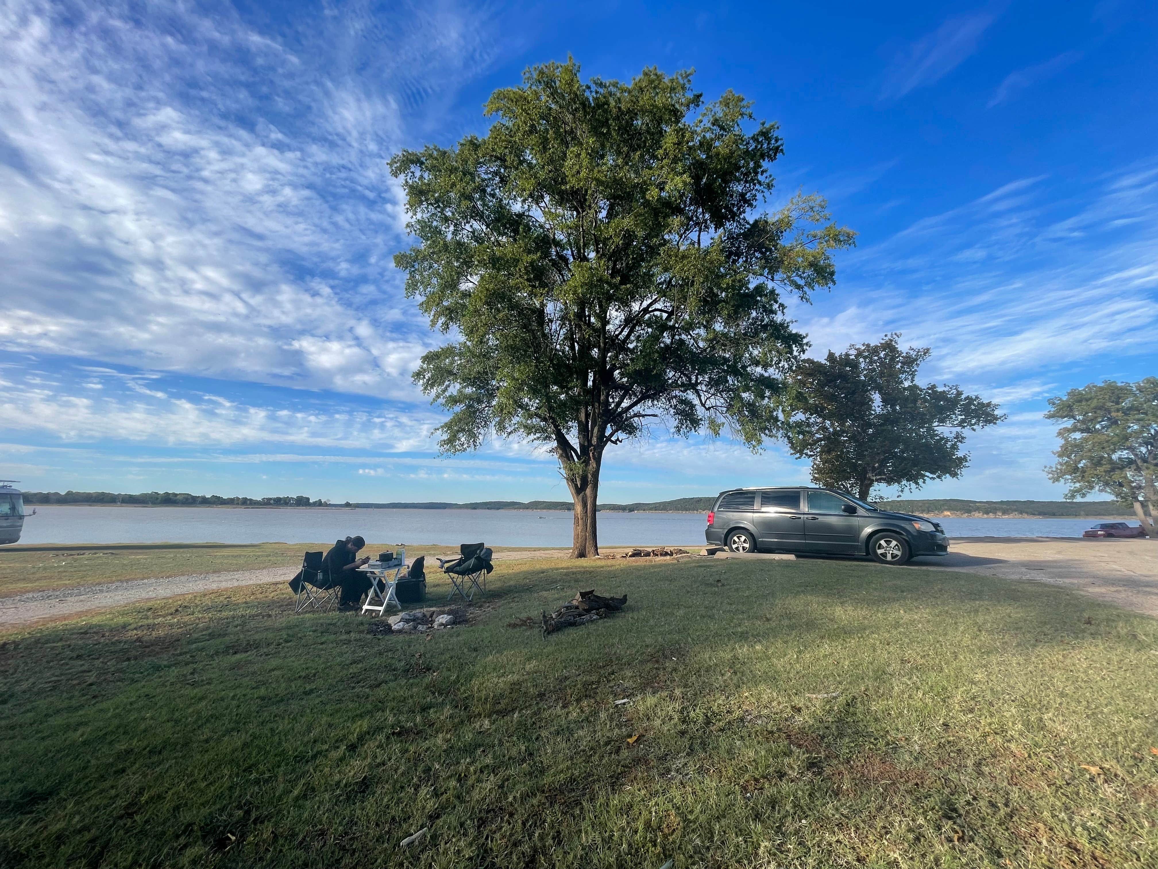 Camper-submitted photo at Cowskin Bay South near Cleveland, OK
