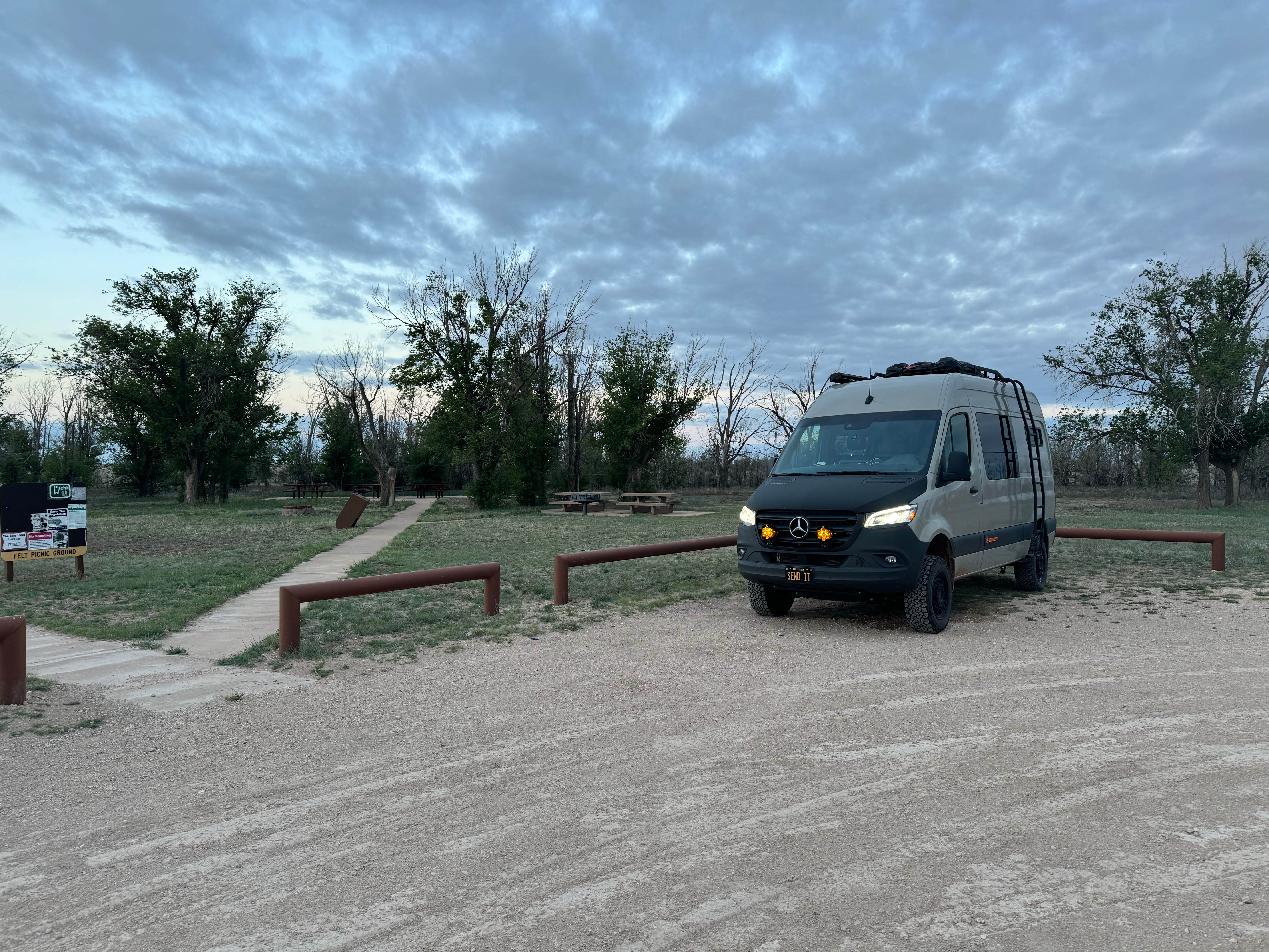 David R.'s photo of rv camping at Felt Picnic Area near Grenville, NM