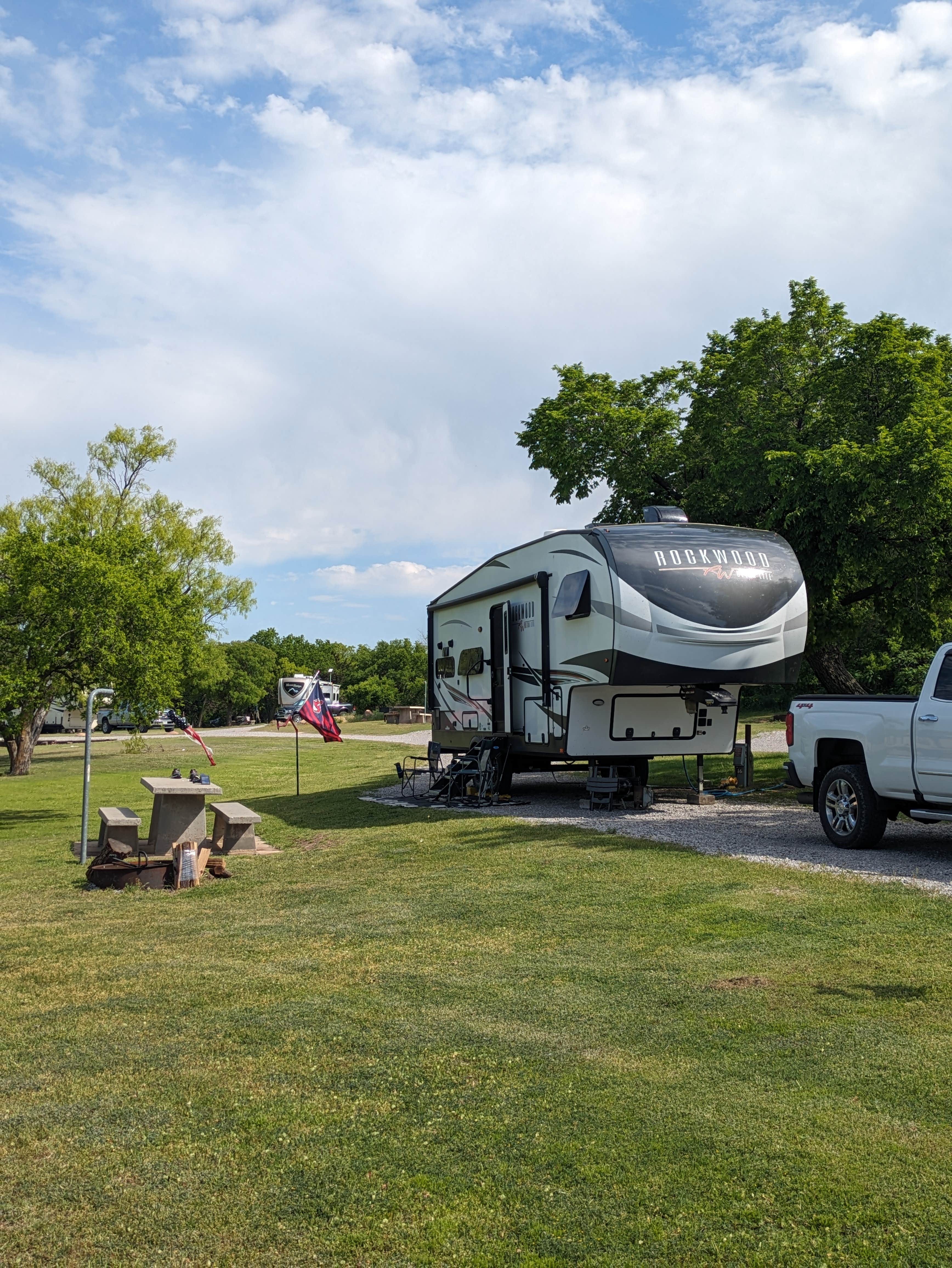 Bob M.'s photo of rv camping at Great Plains State Park Campground near Altus, OK