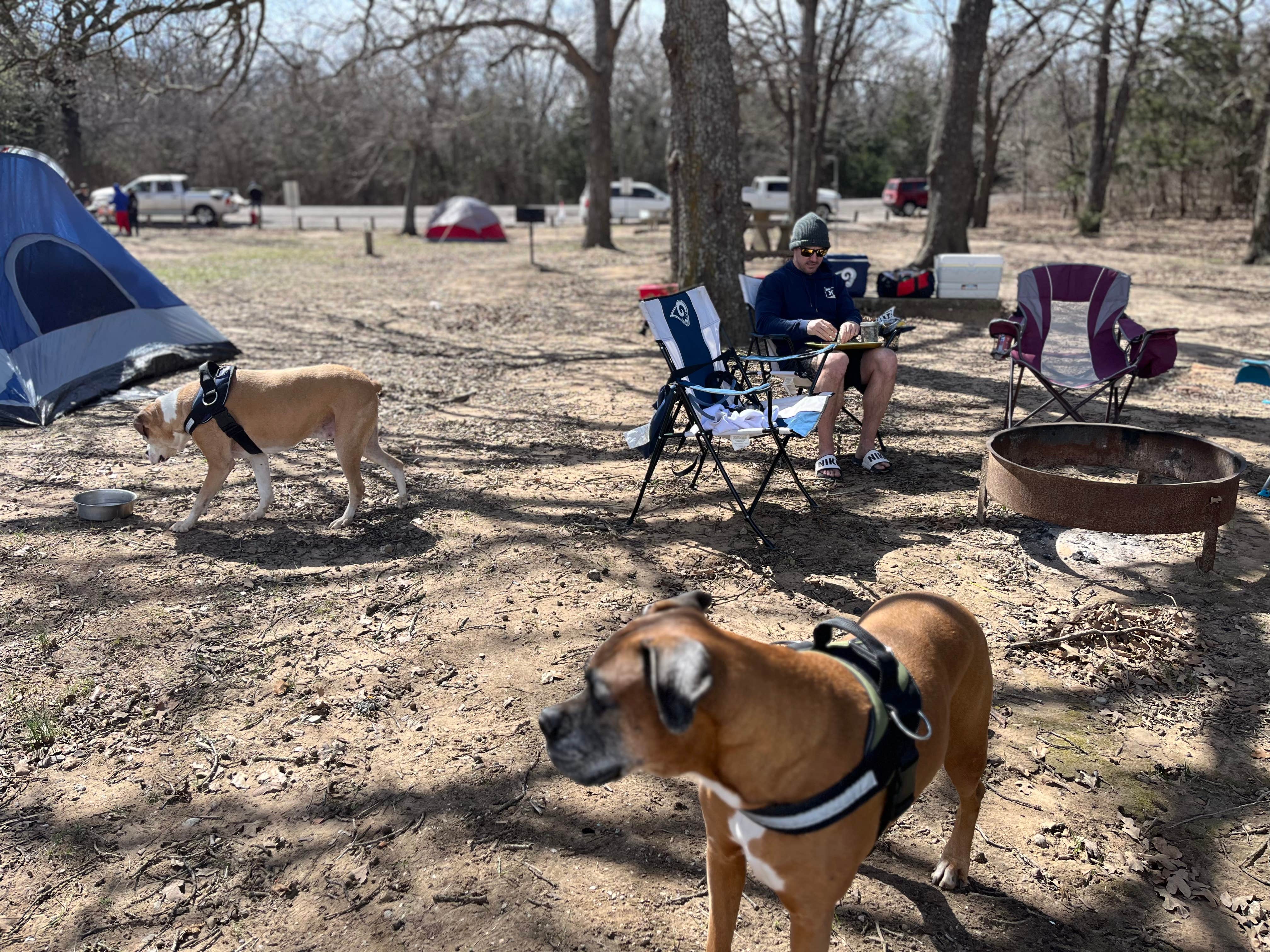 Stevie H.'s photo at Martin's Landing Campground — Lake Murray State Park near Marietta, OK