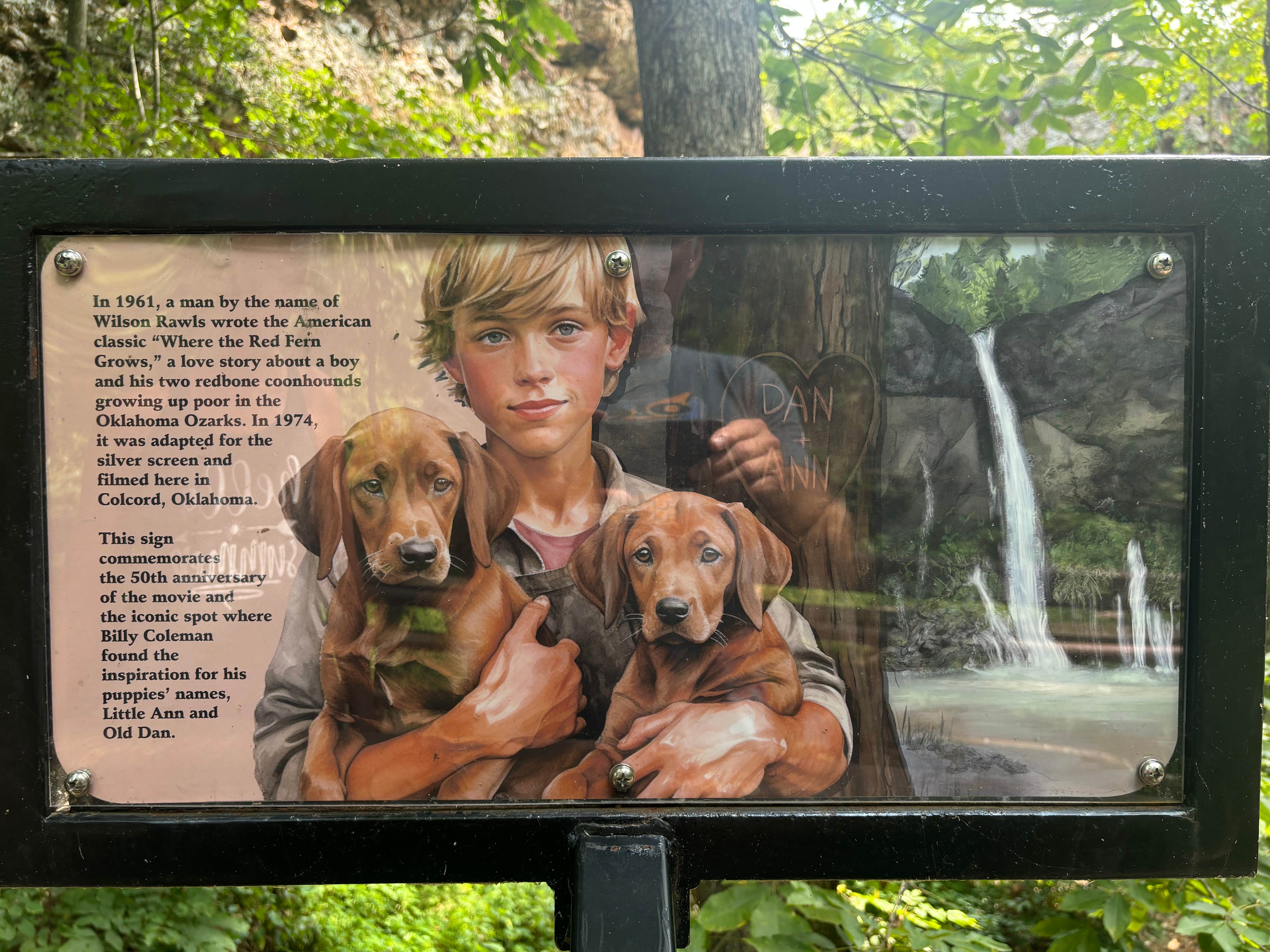 Mike's photo of camping with pets at Natural Falls State Park Campground near Cave Springs, AR
