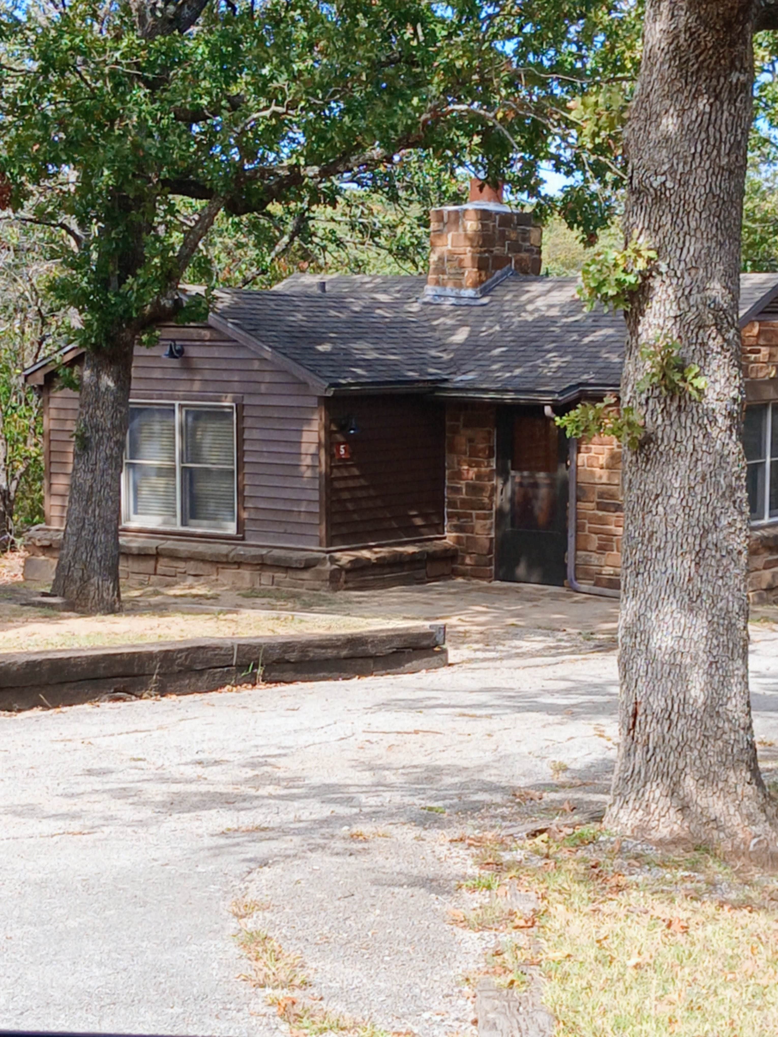 Dana H.'s photo of glamping accommodations at Osage Hills State Park Campground near Burbank, OK