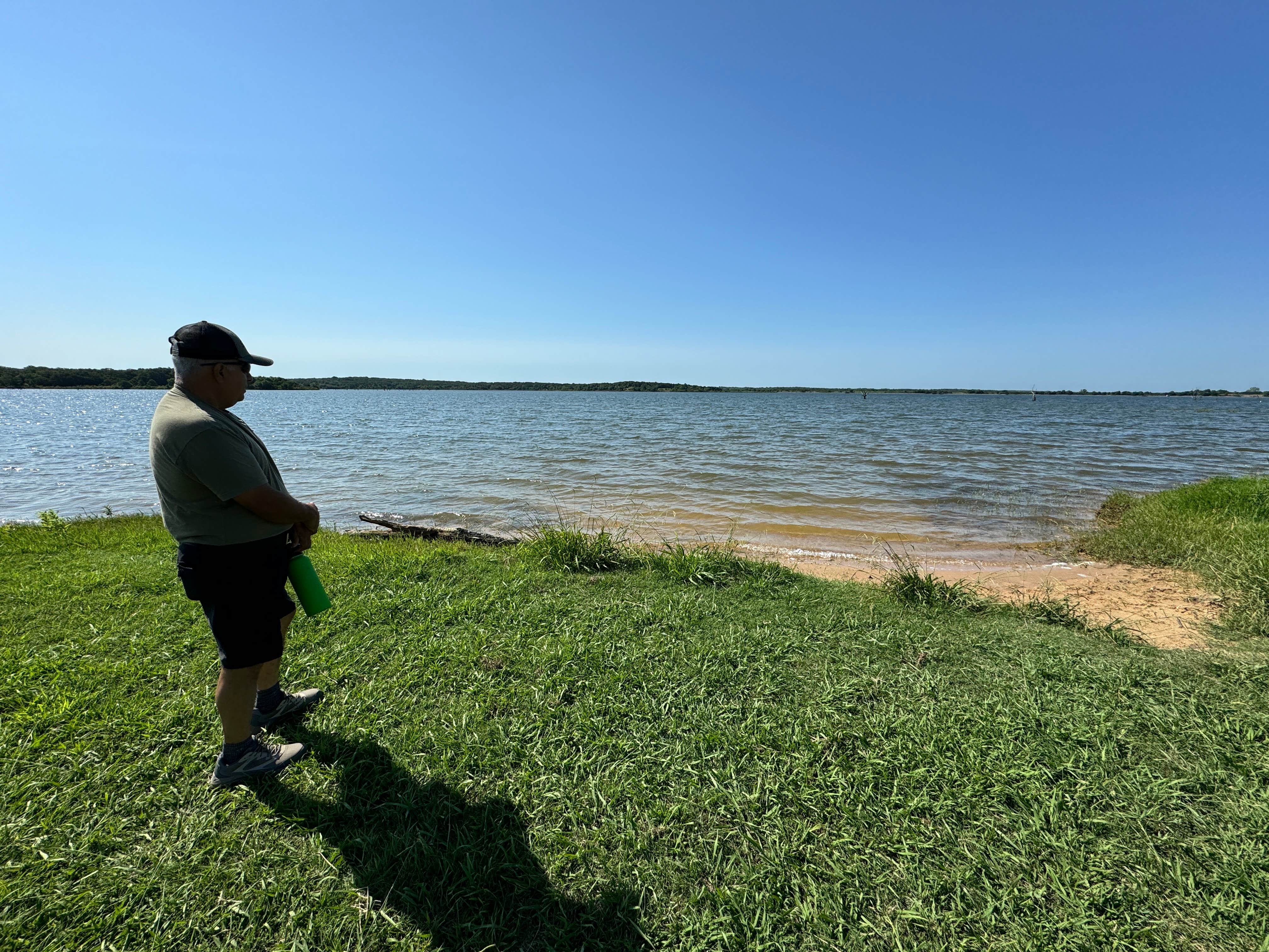 Camper-submitted photo at R.C. Longmire Lake near Pauls Valley, OK