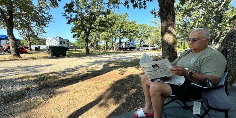 Camper submitted image from R.C. Longmire Lake