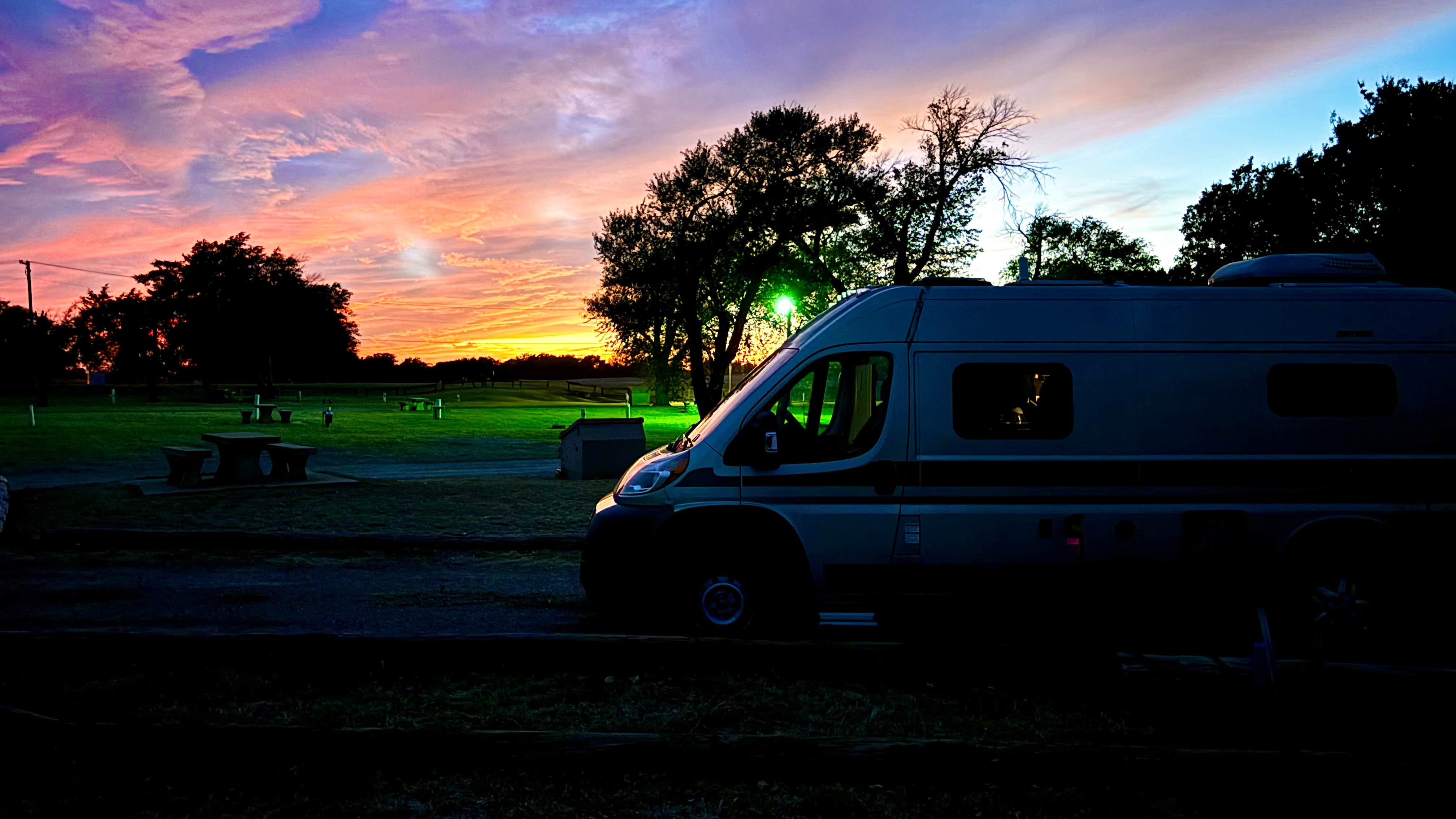 Kevin Z.'s photo of rv camping at Sayre City Park Campground near Elk City, OK