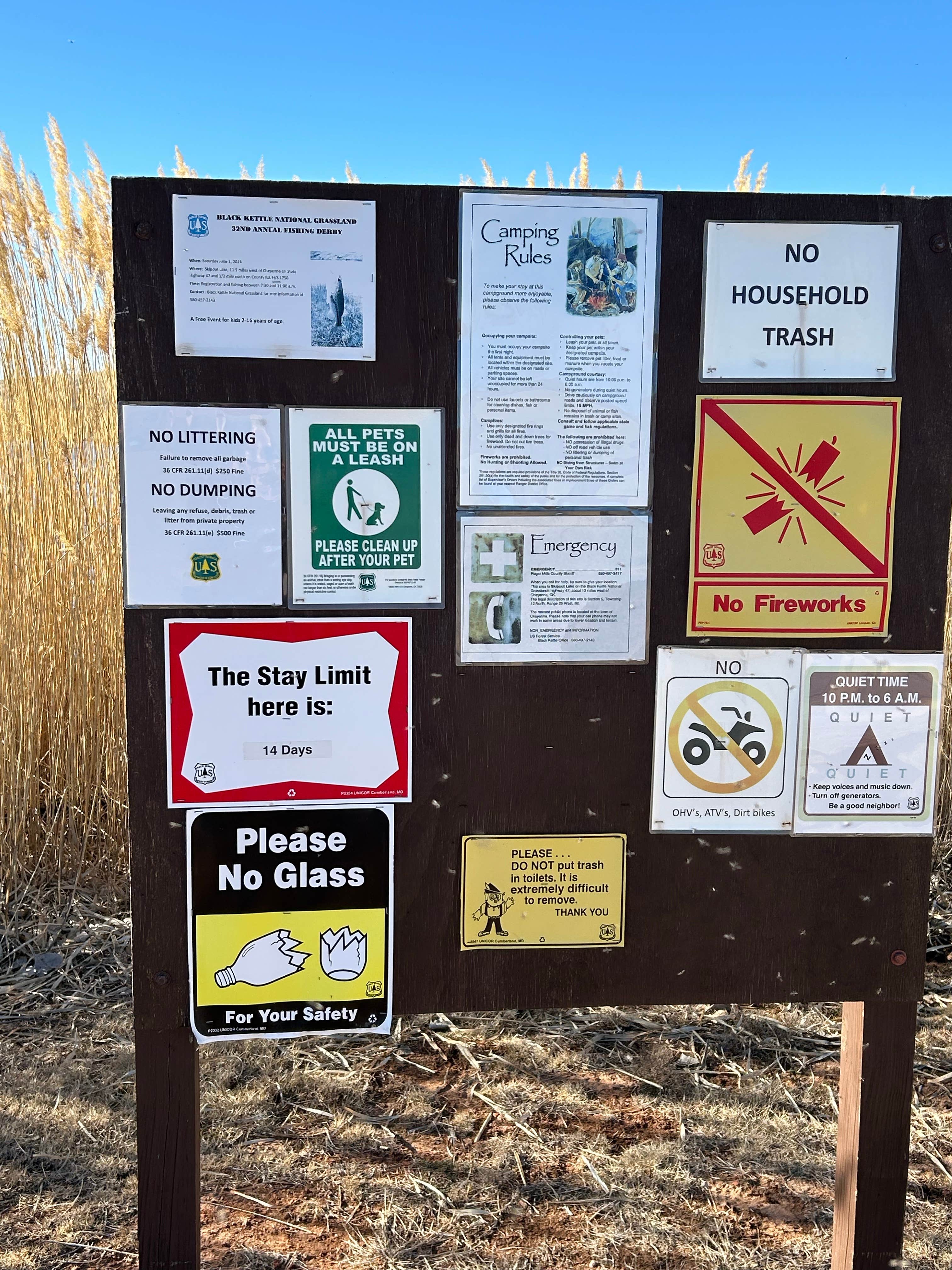 Camper-submitted photo at Skipout Campground near Canadian, TX