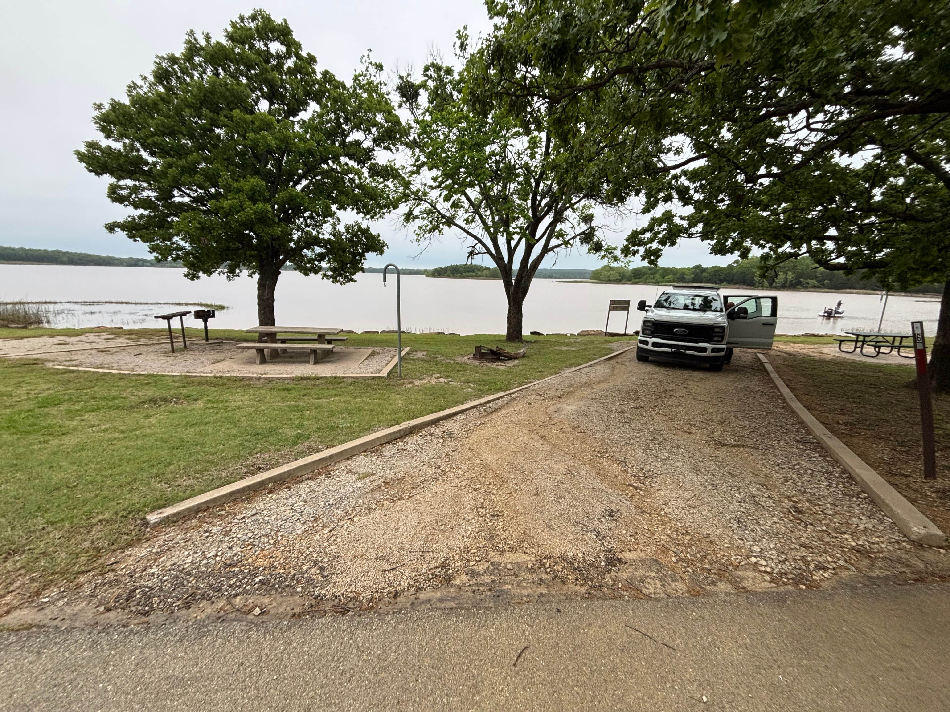 Camper-submitted photo at Sunset Bay near Schulter, OK