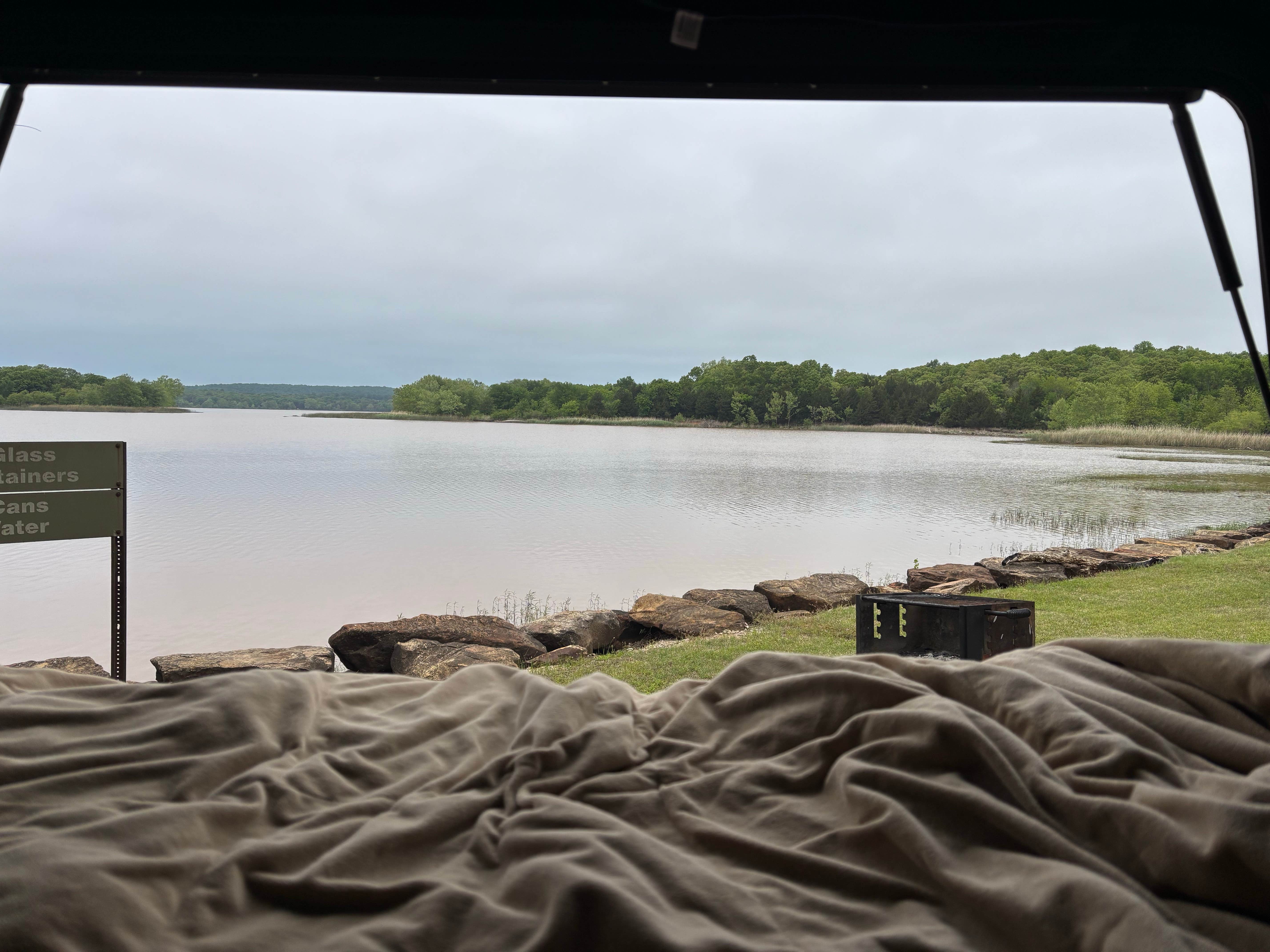 Camper-submitted photo at Sunset Bay near Bristow, OK