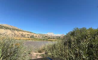 Roger's photo of a dispersed camping area at Old De Beque Bridge on Colorado River near De Beque, CO