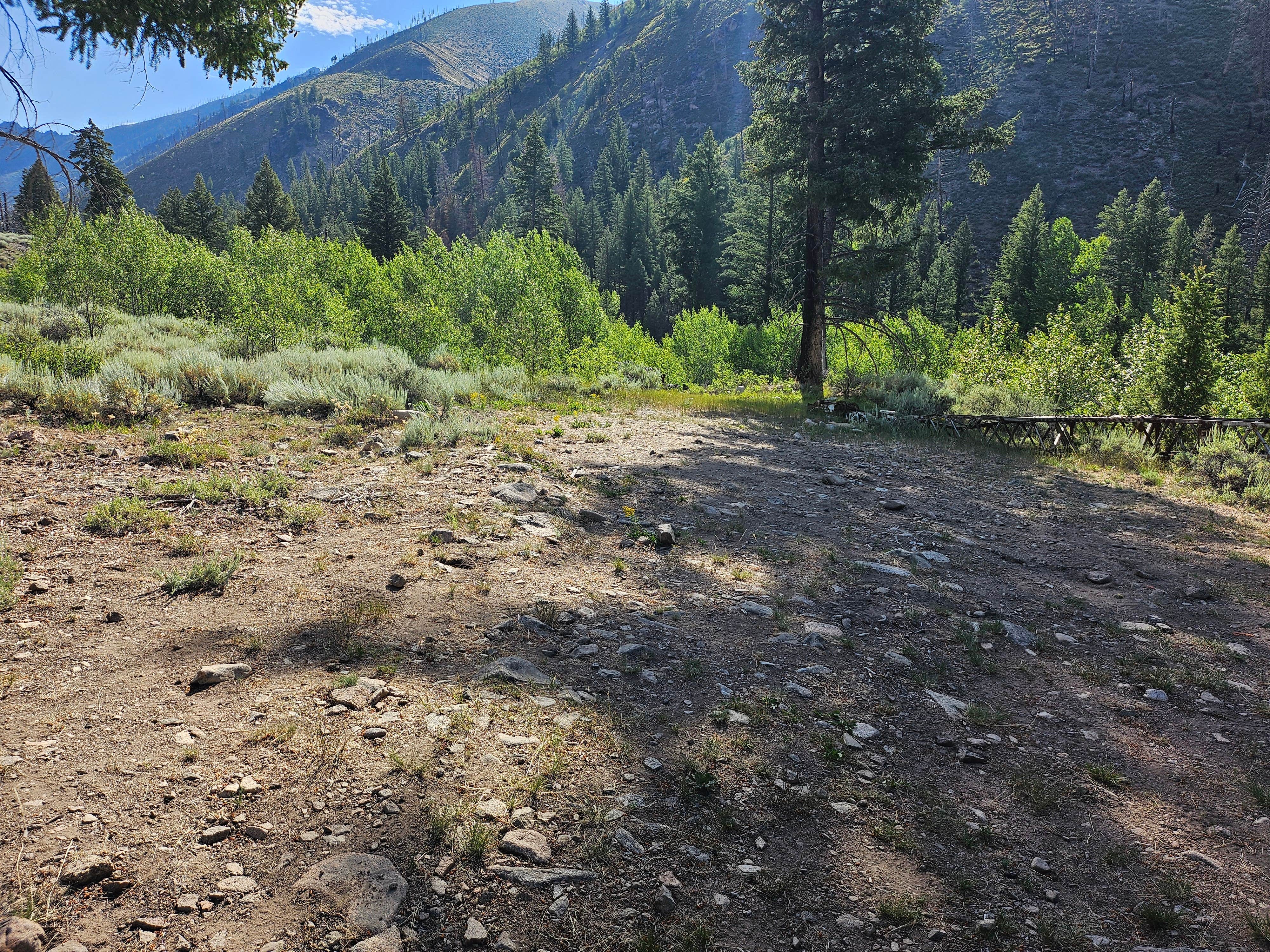 Camper-submitted photo at Old Drag campsite near Cobalt, ID