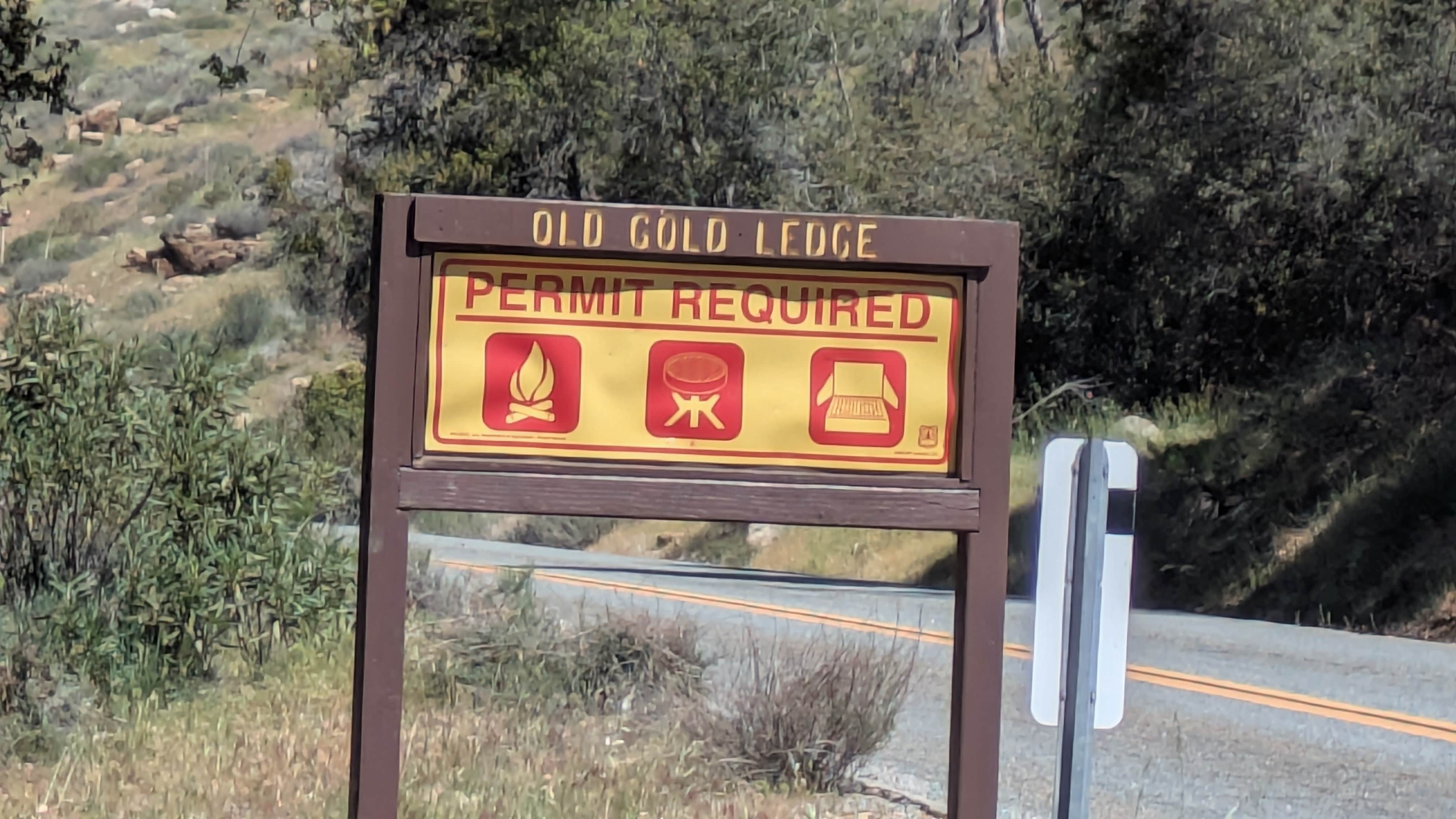 Camper-submitted photo at Old Gold Ledge near Kernville, CA