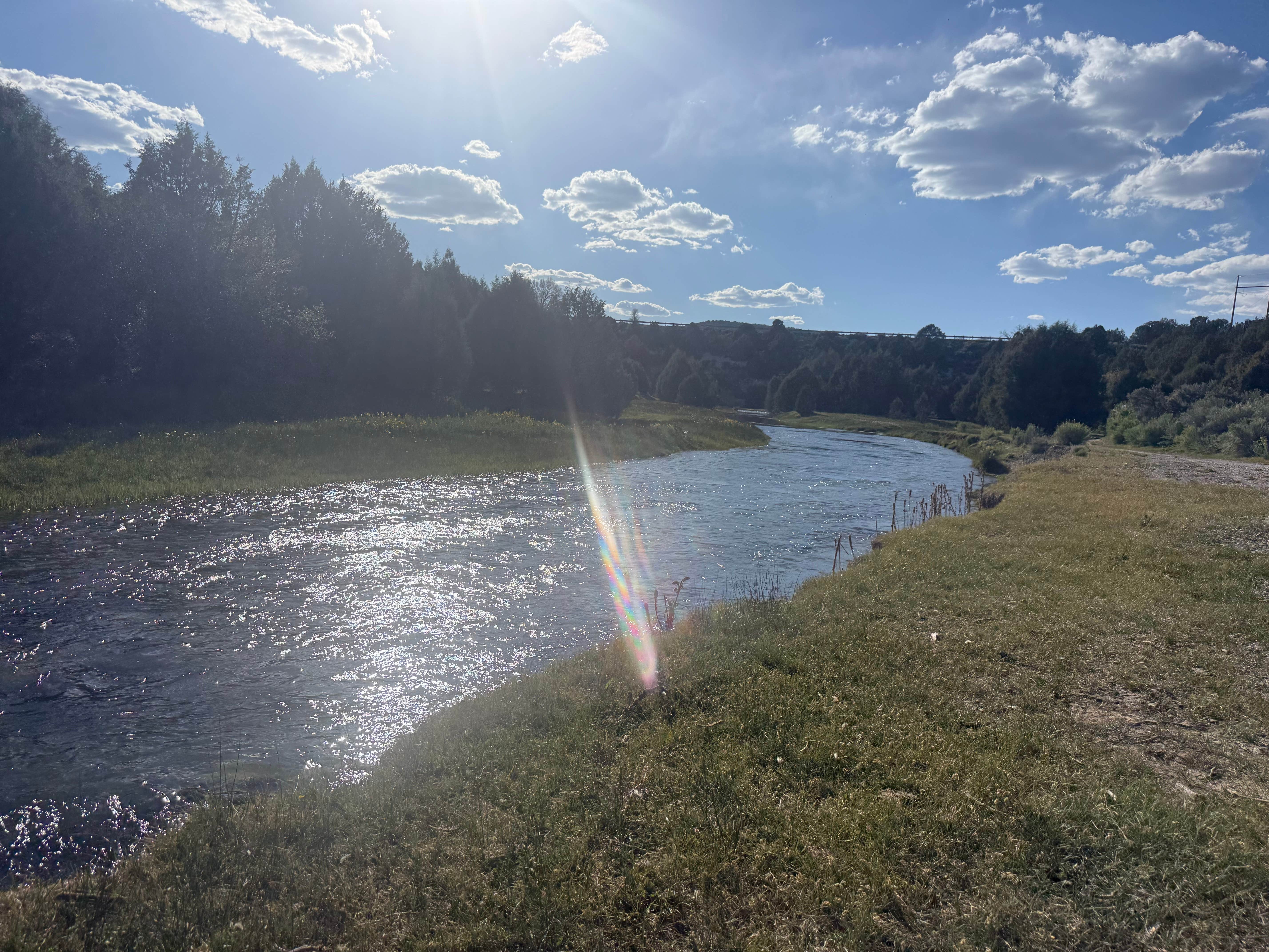 David W.'s photo of a dispersed camping area at Old Highway 89 Dispersed Riverside near Dixie National Forest