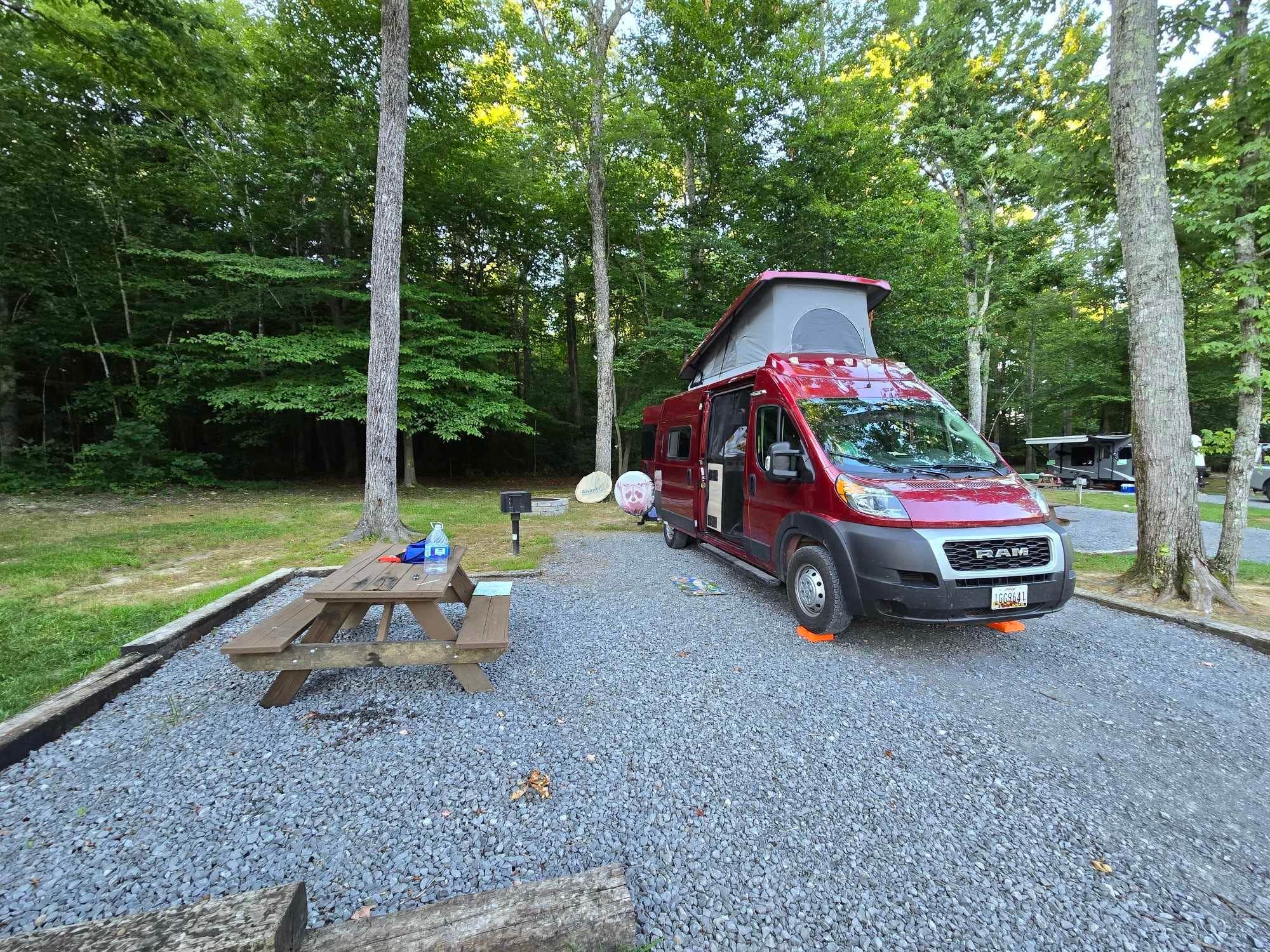 Heather H.'s photo of rv camping at Old Mill Camp and General Store near Antioch, TN