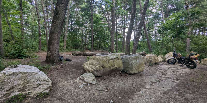 Camper submitted image from Old North Carolina 105 Road - Dispersed Spot
