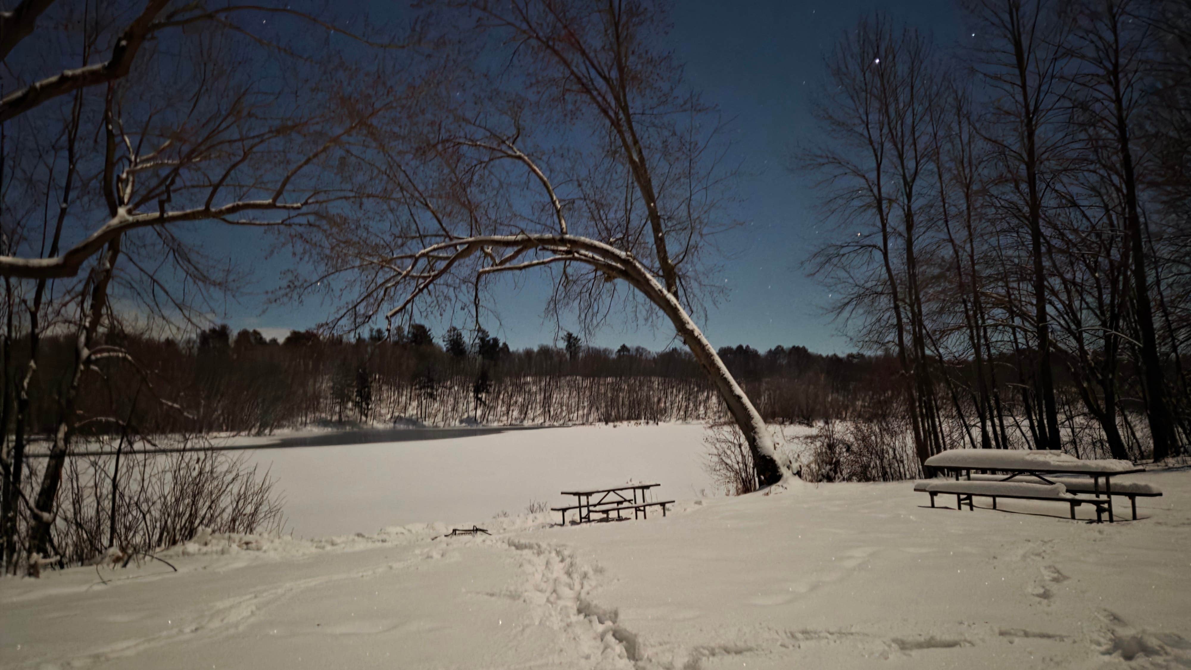 Camper-submitted photo at Old Railroad Bridge near Milaca, MN