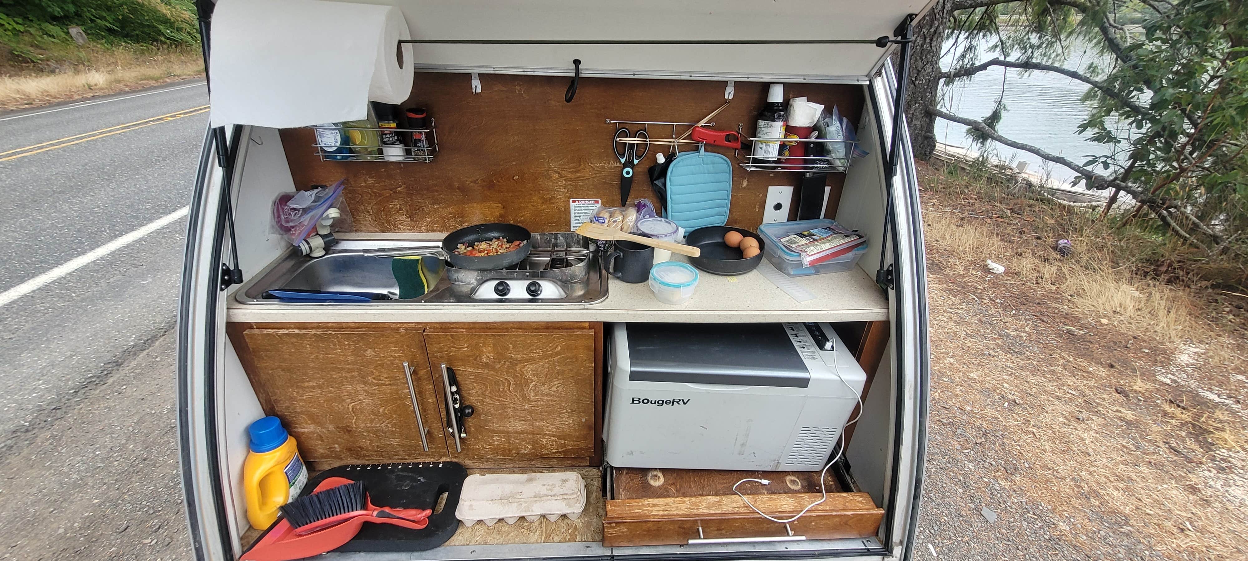 Steve M.'s photo of rv camping at Olympic National Forest Falls View Campground near Boyds, WA