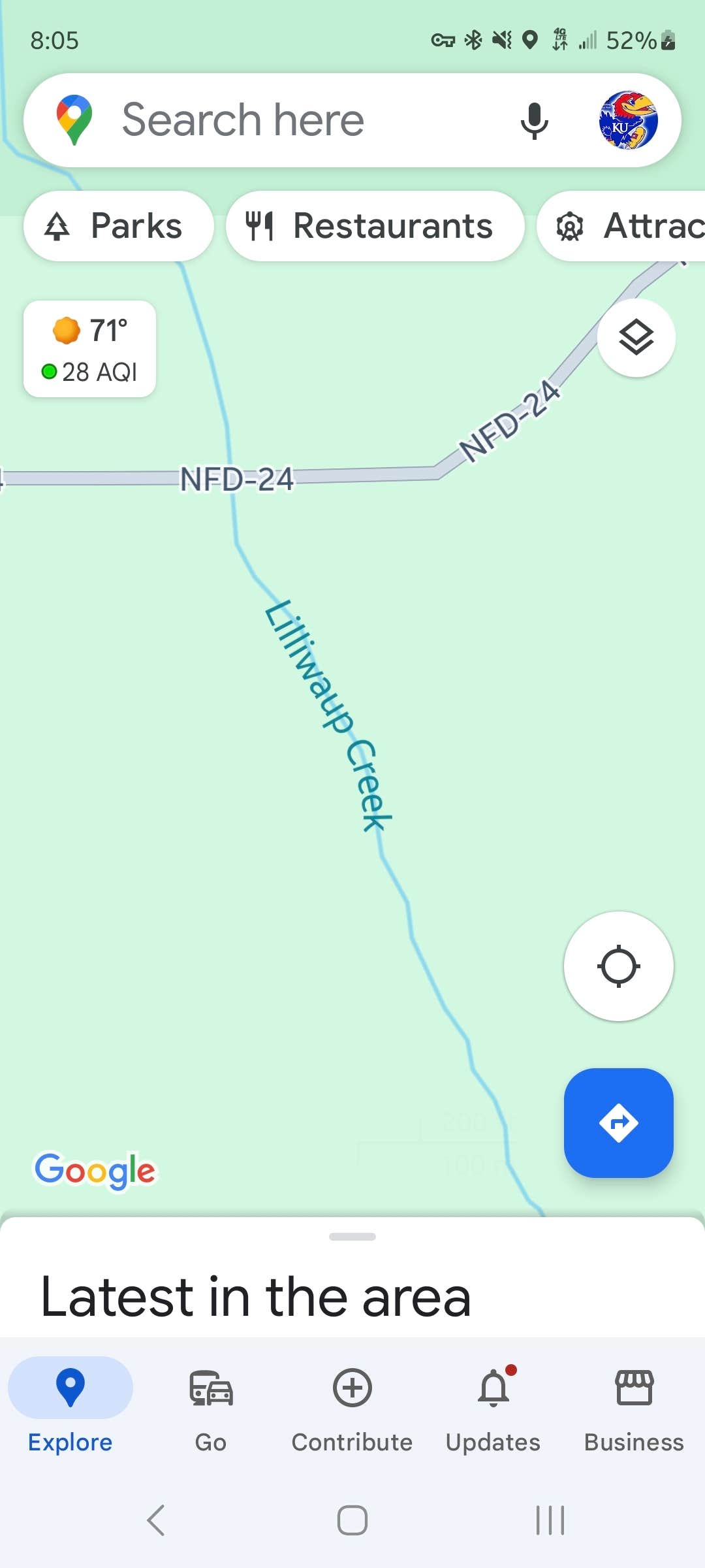 Camper-submitted photo at Olympic National Forest Falls View Campground near Northport, WA