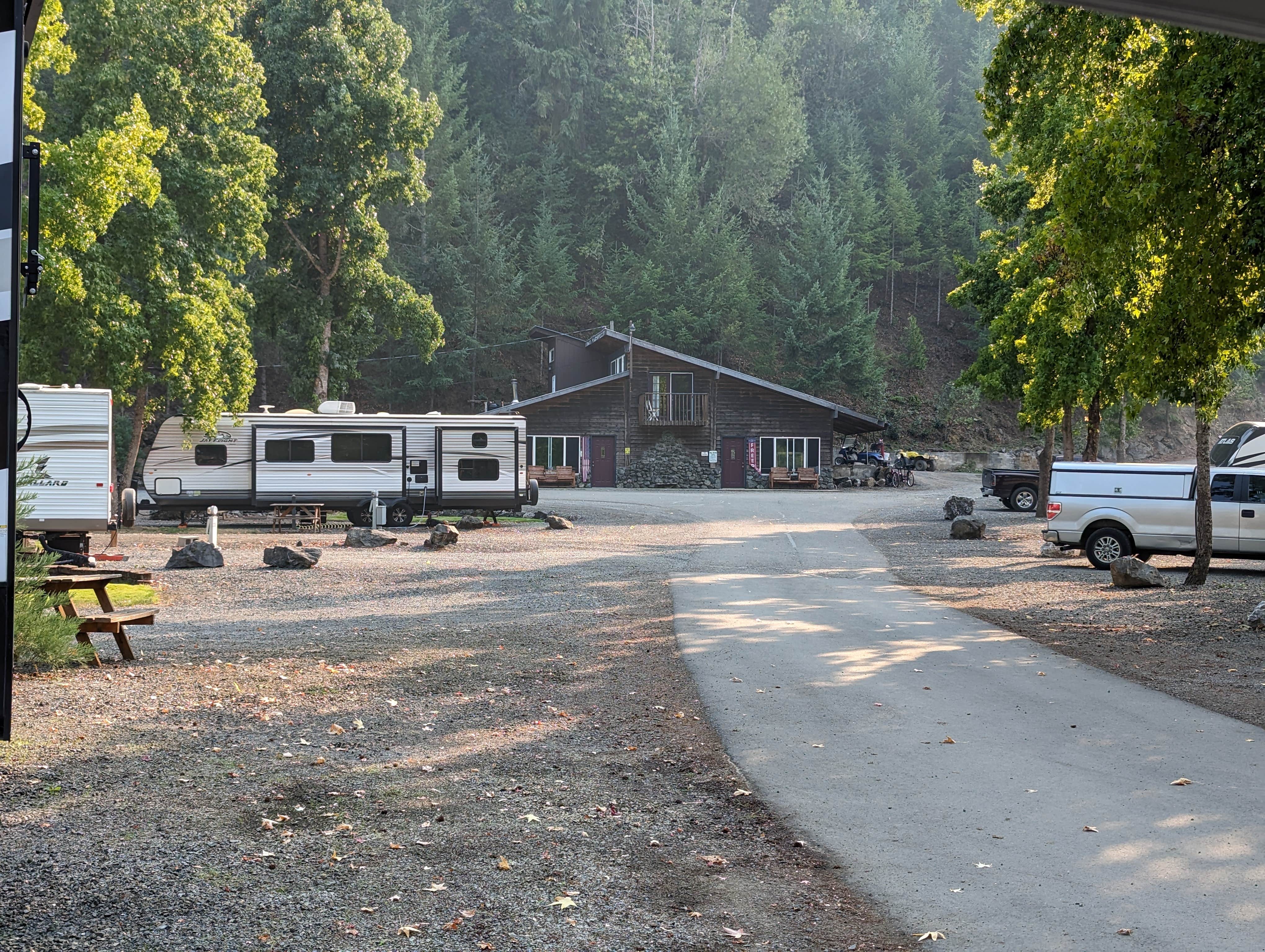 Brose' Family V.'s photo of rv camping at On The River Golf & RV Resort near Idleyld Park, OR