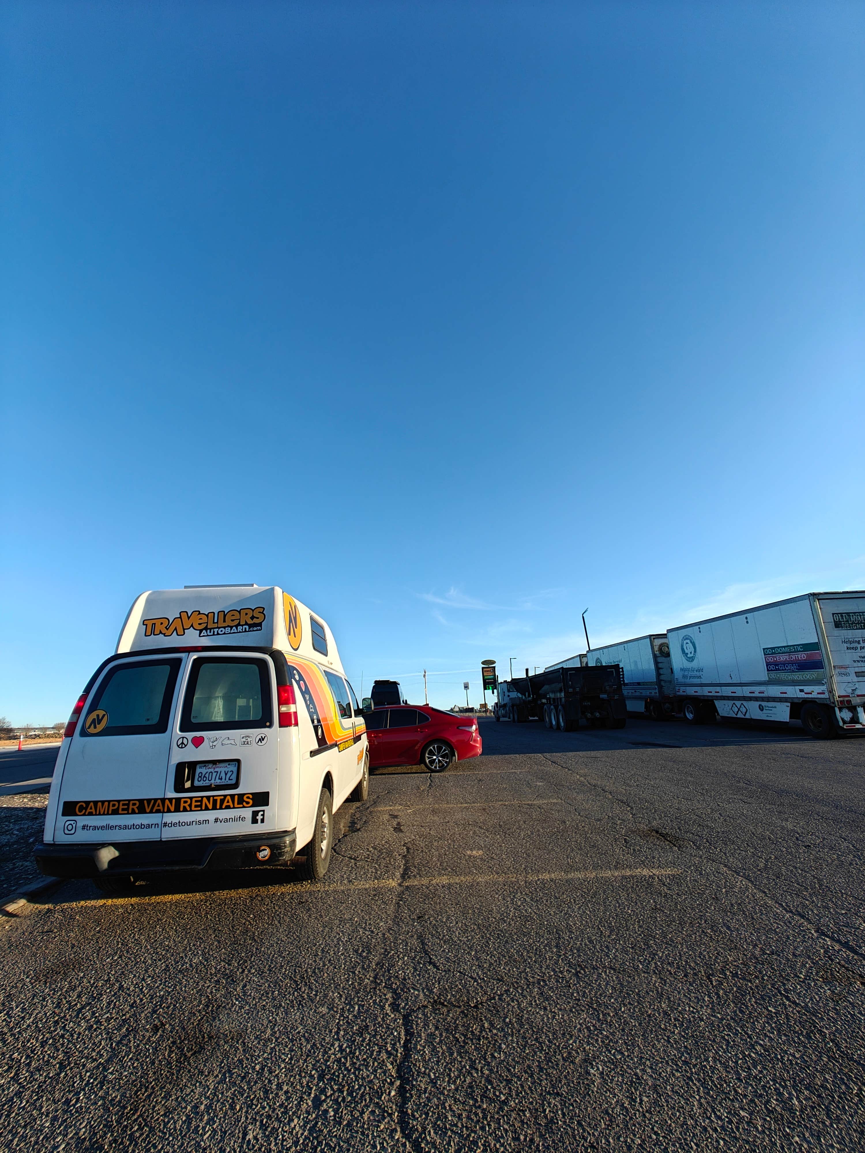 Laura M.'s photo of rv camping at ONE9 Travel Center — Carlin near Battle Mountain, NV