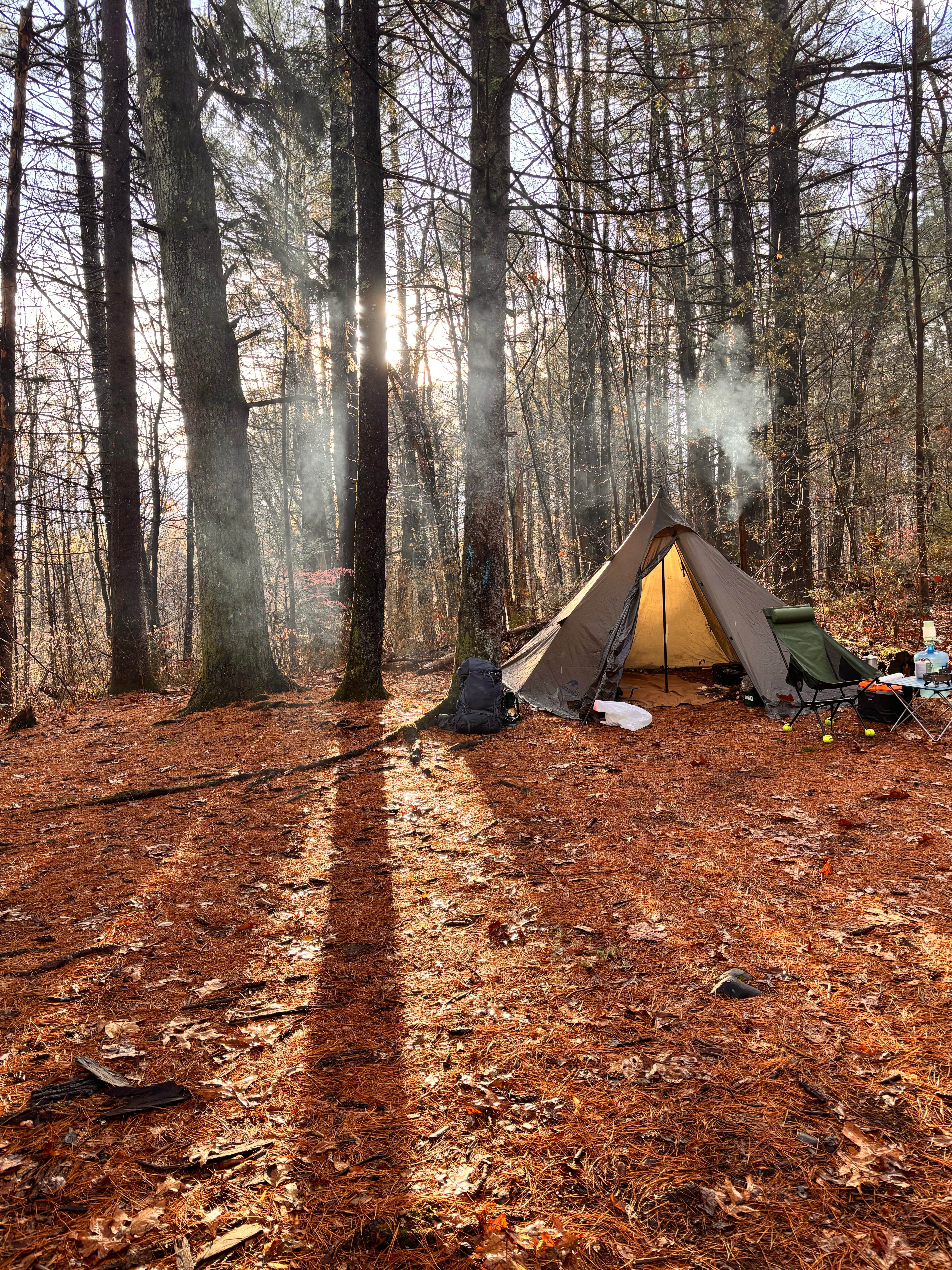 Camper-submitted photo at Onion Mountain Park near Farmington, CT