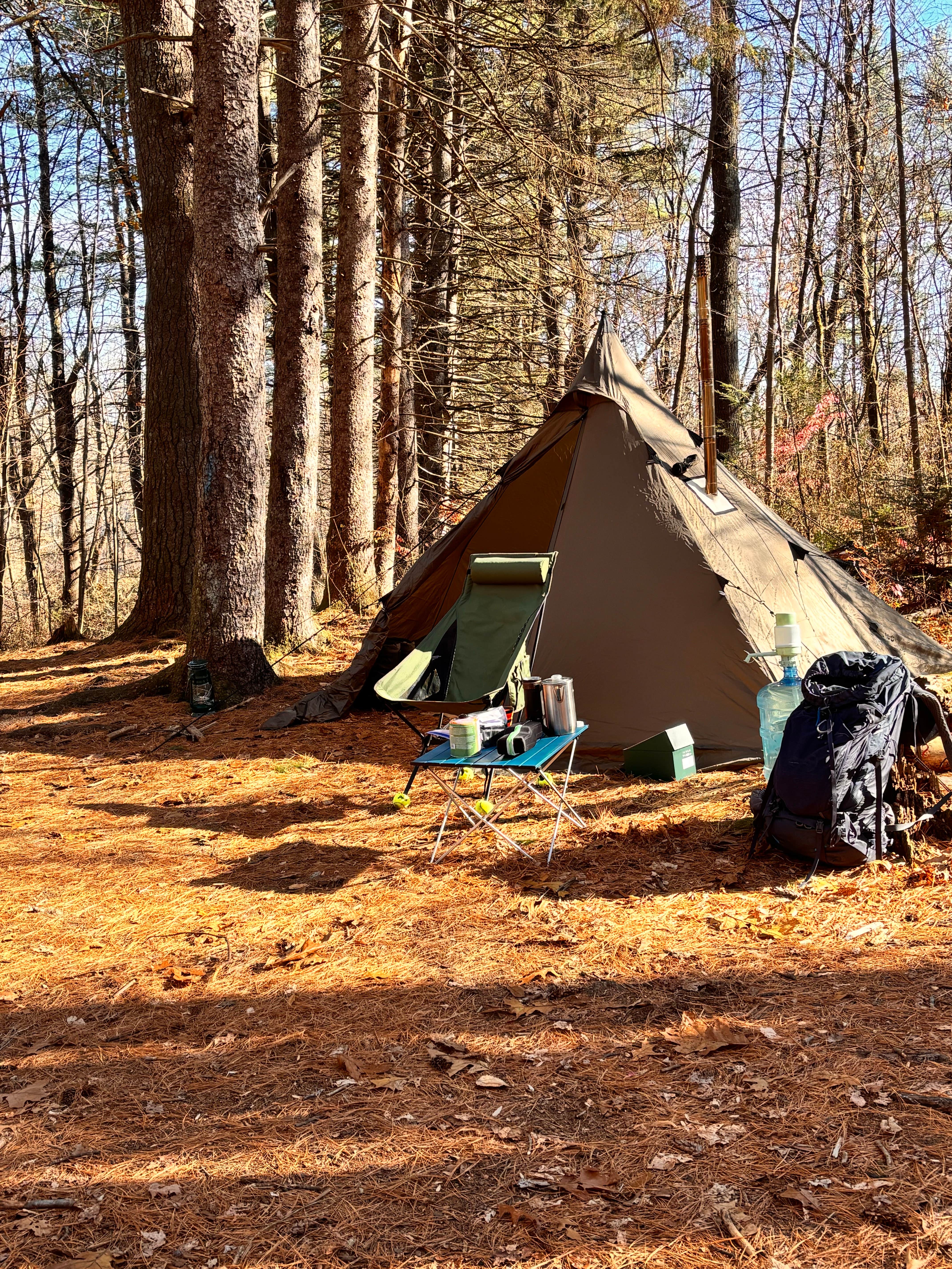 Camper-submitted photo at Onion Mountain Park near Farmington, CT