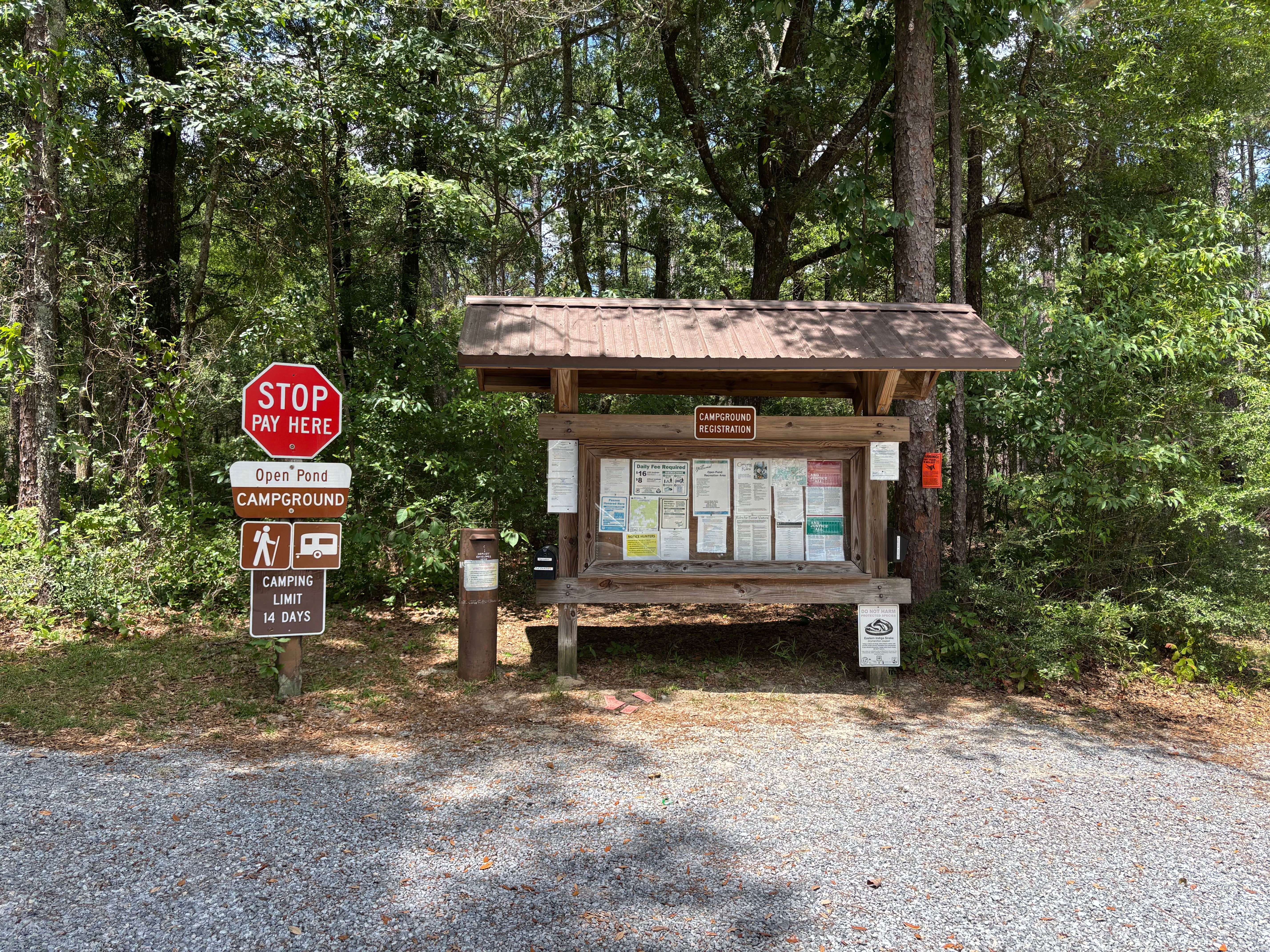 Camper-submitted photo at Open Pond Campground near Wing, AL