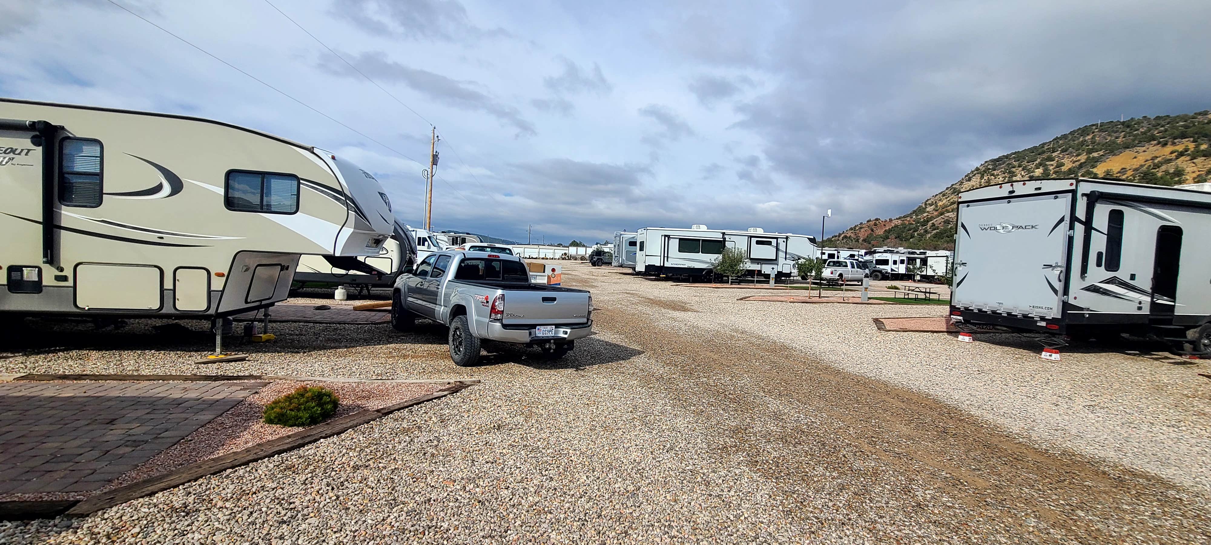 Ioan P.'s photo of rv camping at The Orchards At Kolob RV Resort near Pine Valley, UT