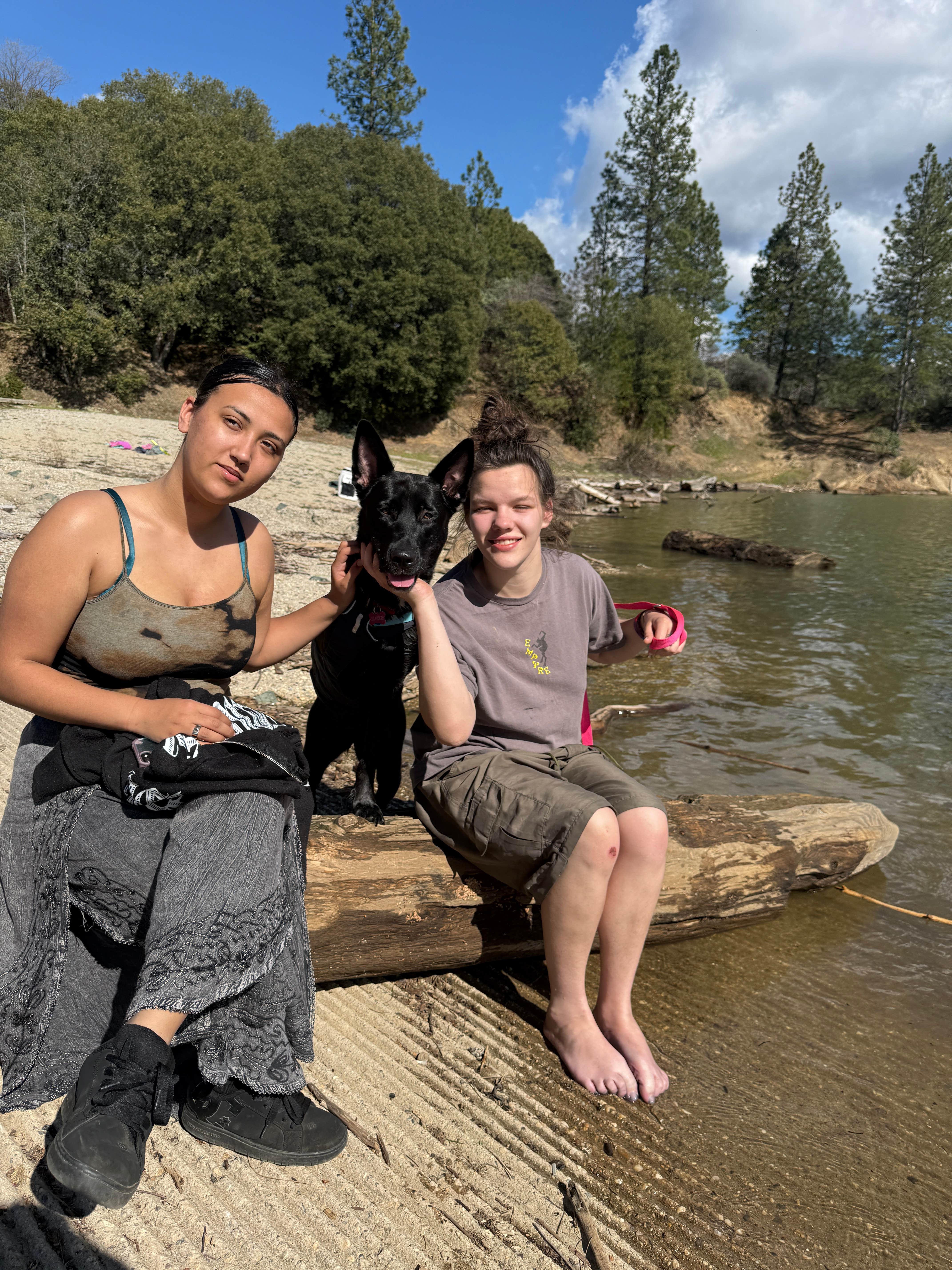 Alivia F.'s photo of camping with pets at Orchard Springs Campground near Cool, CA