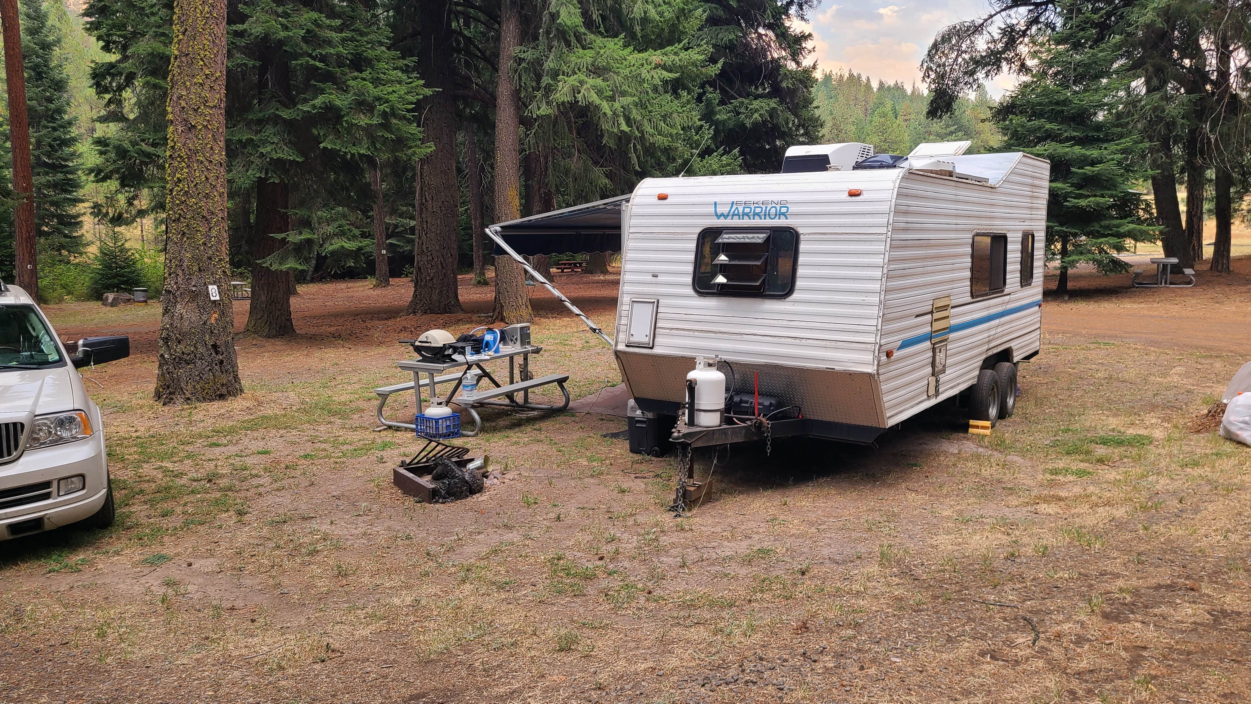 Camping near Anson Wright Memorial Park: Bear Hollow County Park, Fossil, Oregon