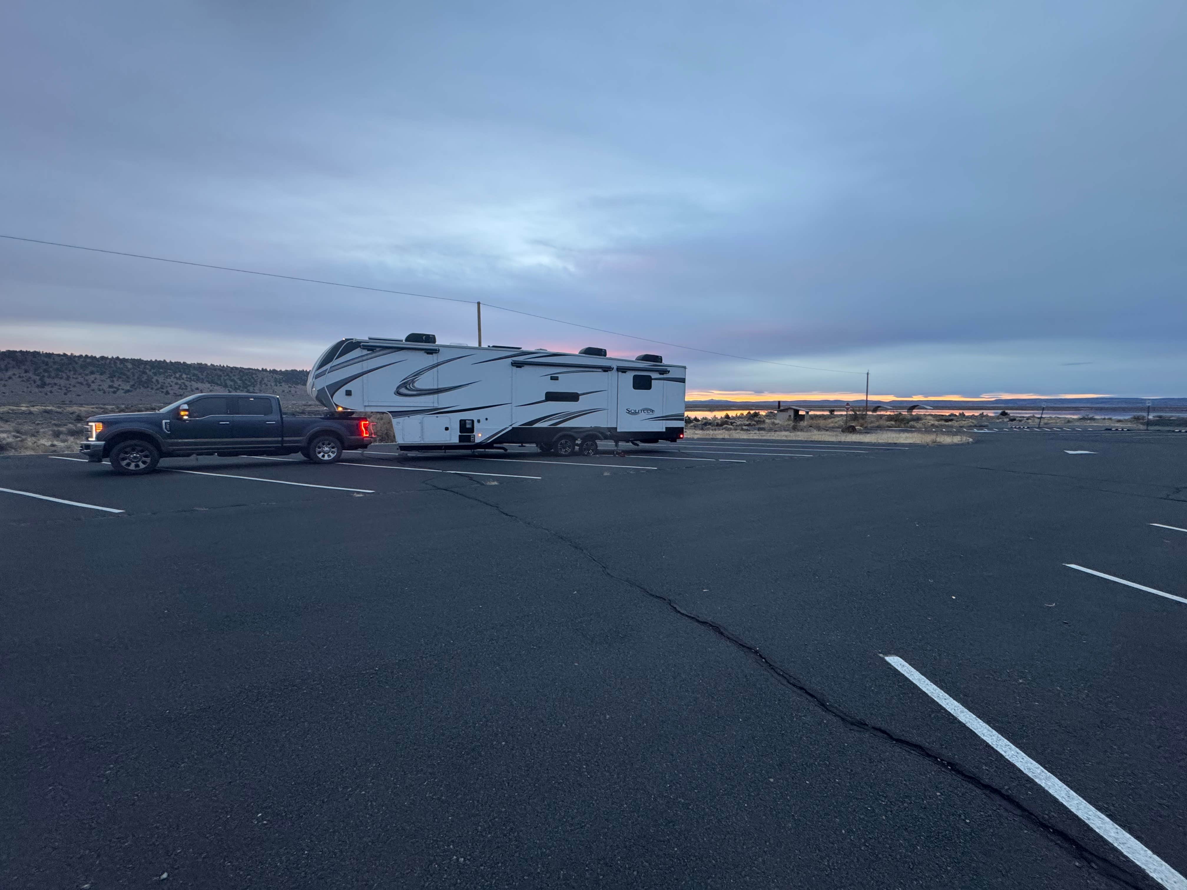 Cheryl W.'s photo of rv camping at Chickahominy Reservoir Campground near Burns, OR