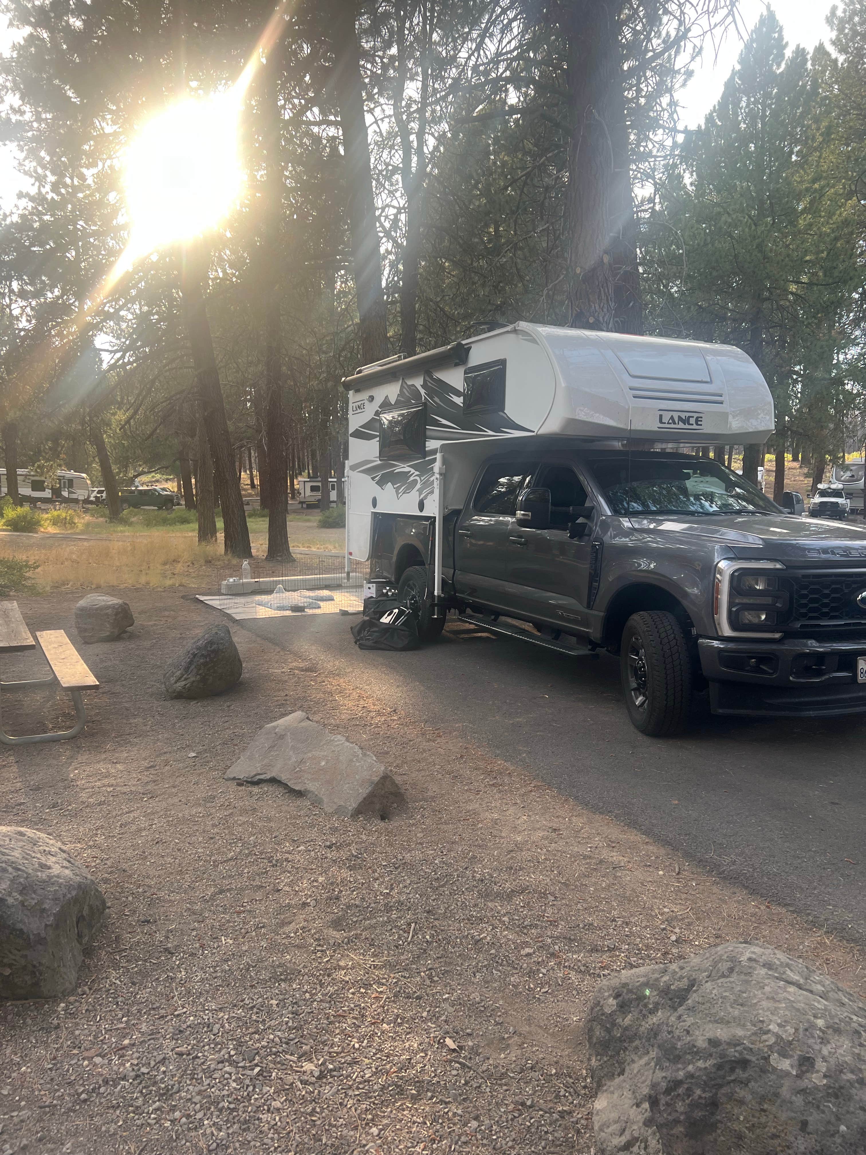 Stephanie G.'s photo of rv camping at Collier Memorial State Park Campground near Crater Lake, OR