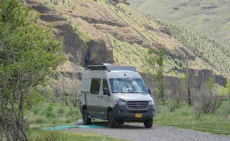 Tod's photo of rv camping at Lone Tree Campground — Cottonwood Canyon State Park near Condon, OR