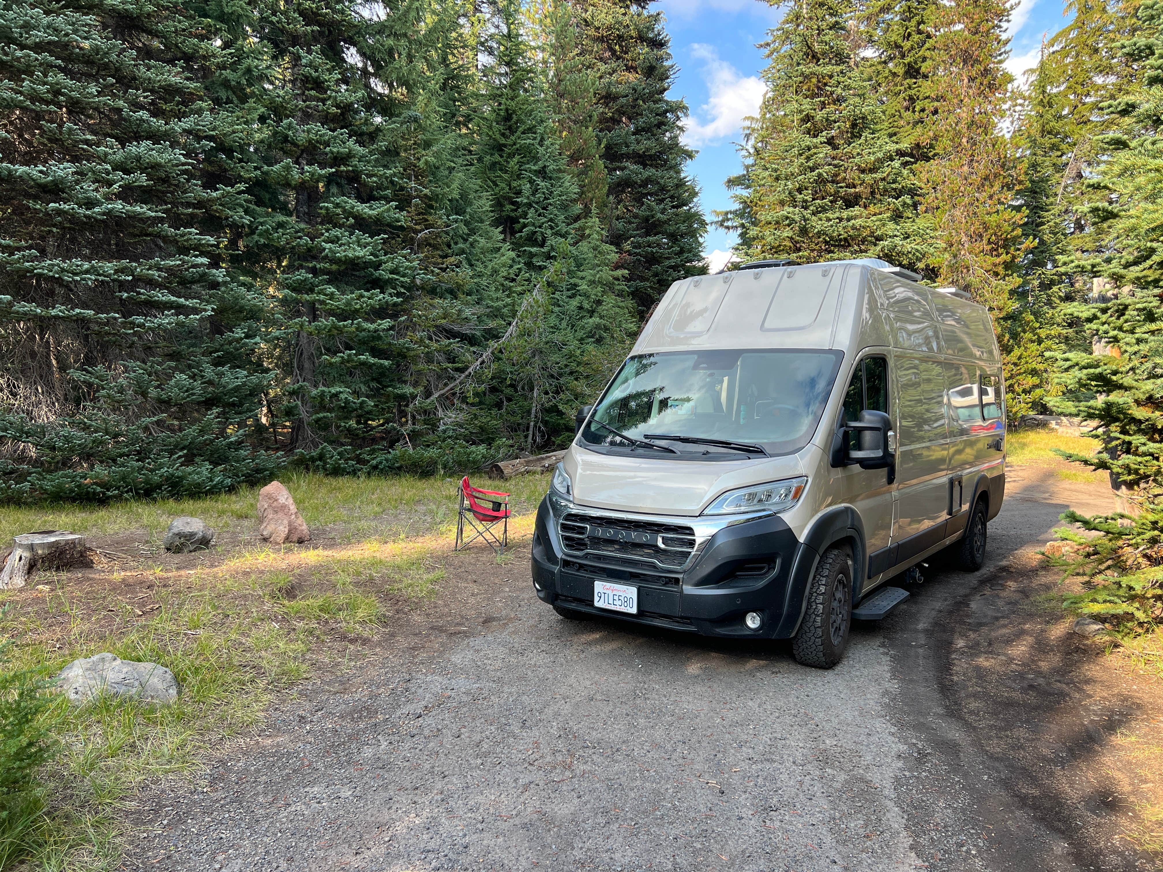 marcus K.'s photo of rv camping at Mazama Village Campground — Crater Lake National Park near Crater Lake, OR
