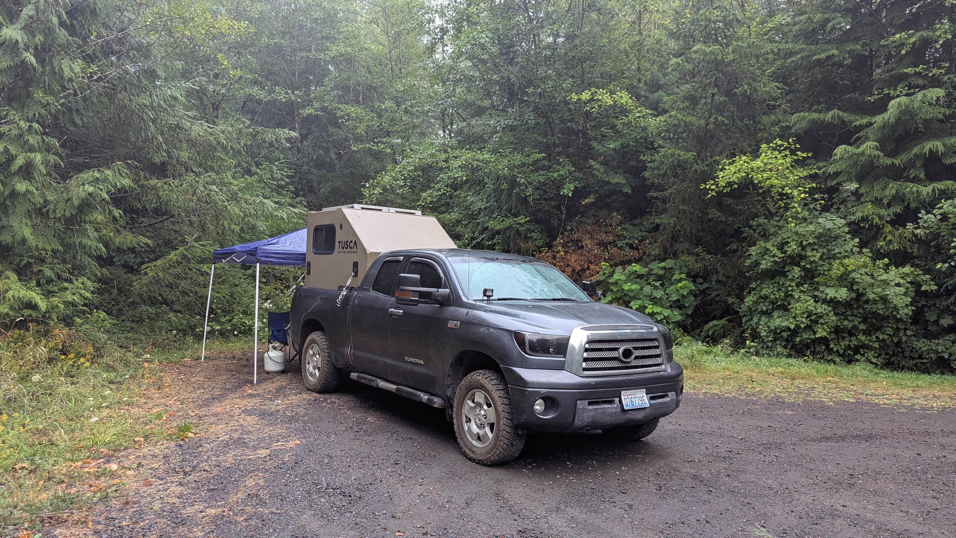 william T.'s photo of tent camping at Dry Lake Horse Camp near Newport, OR