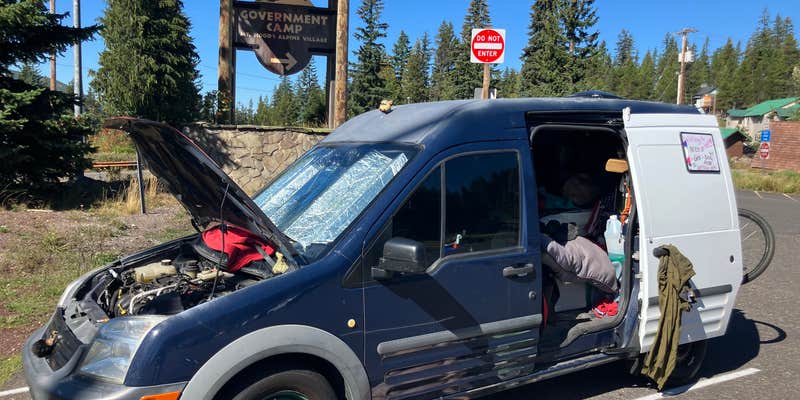 Camper submitted image from Government Camp Safety Rest Area