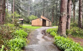 ismael P.'s photo of a cabin at Harris Beach State Park Campground near Ophir, OR