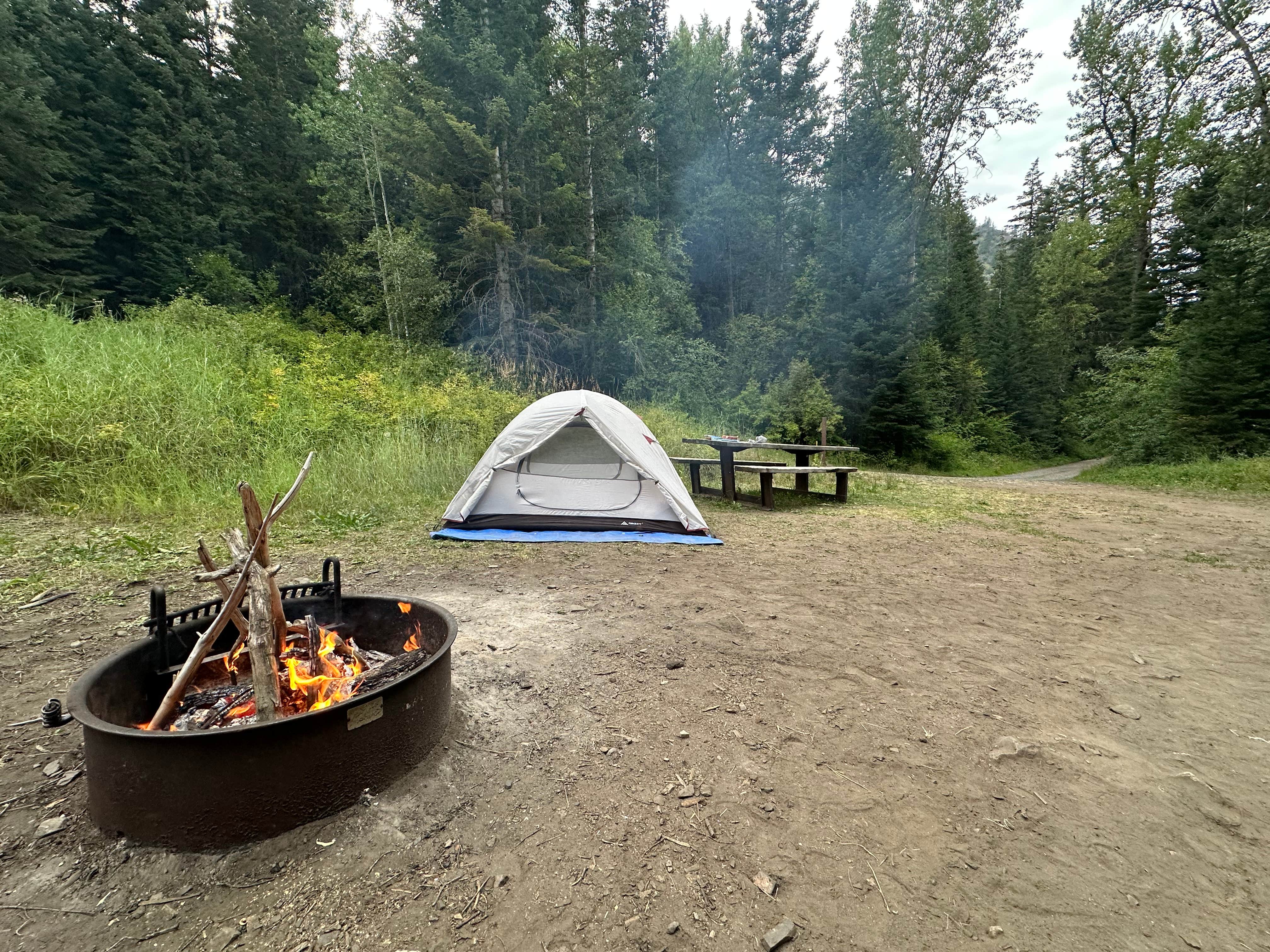 Camper-submitted photo at Hurricane Creek Campground near Oxbow, OR