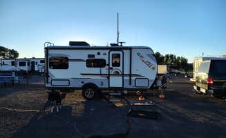Travis A.'s photo of camping with pets at Jefferson County Fairgrounds RV Park - DURING EVENTS ONLY near Madras, OR
