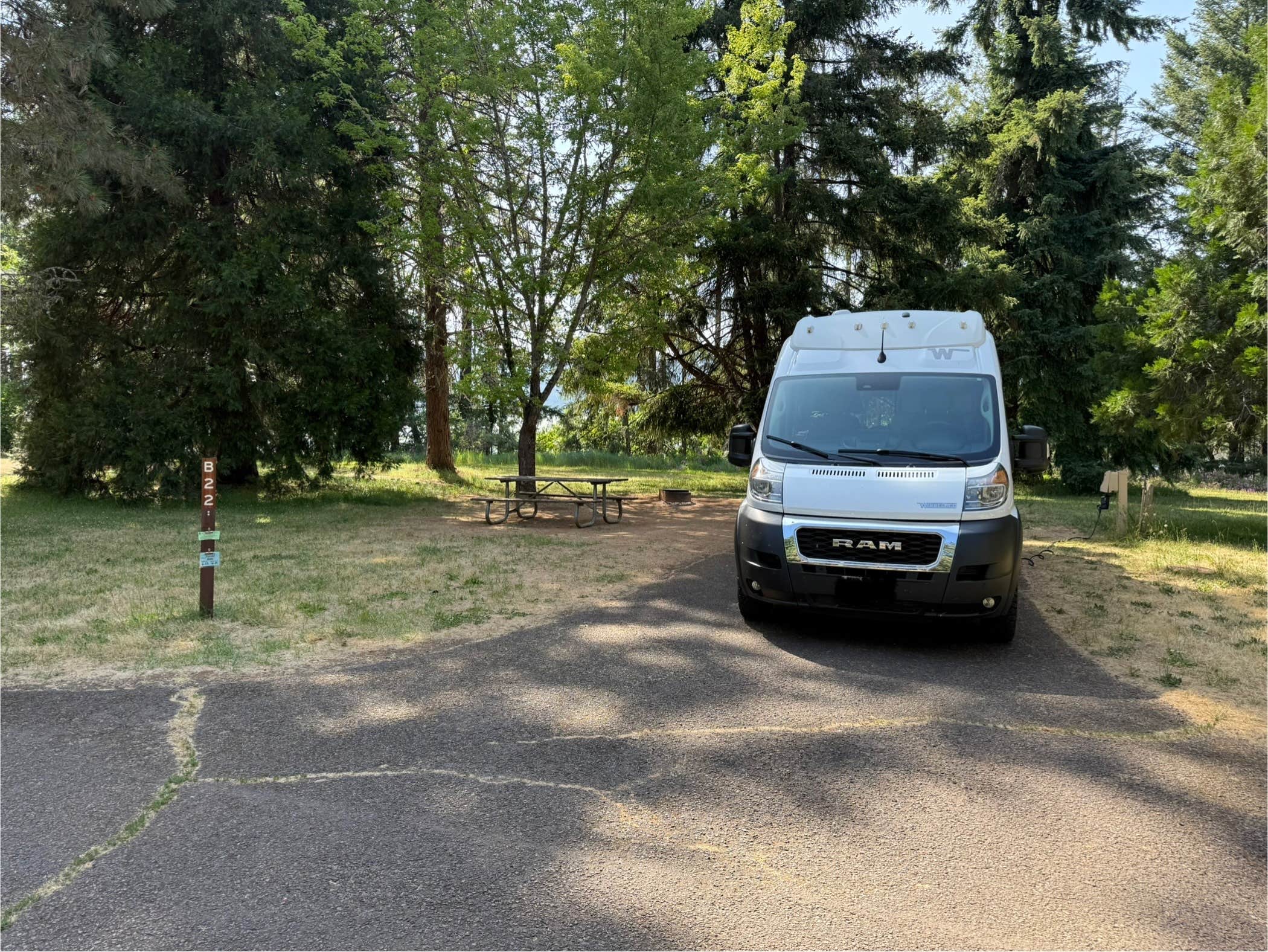 Kim G.'s photo of rv camping at Joseph H. Stewart County Park near White City, OR