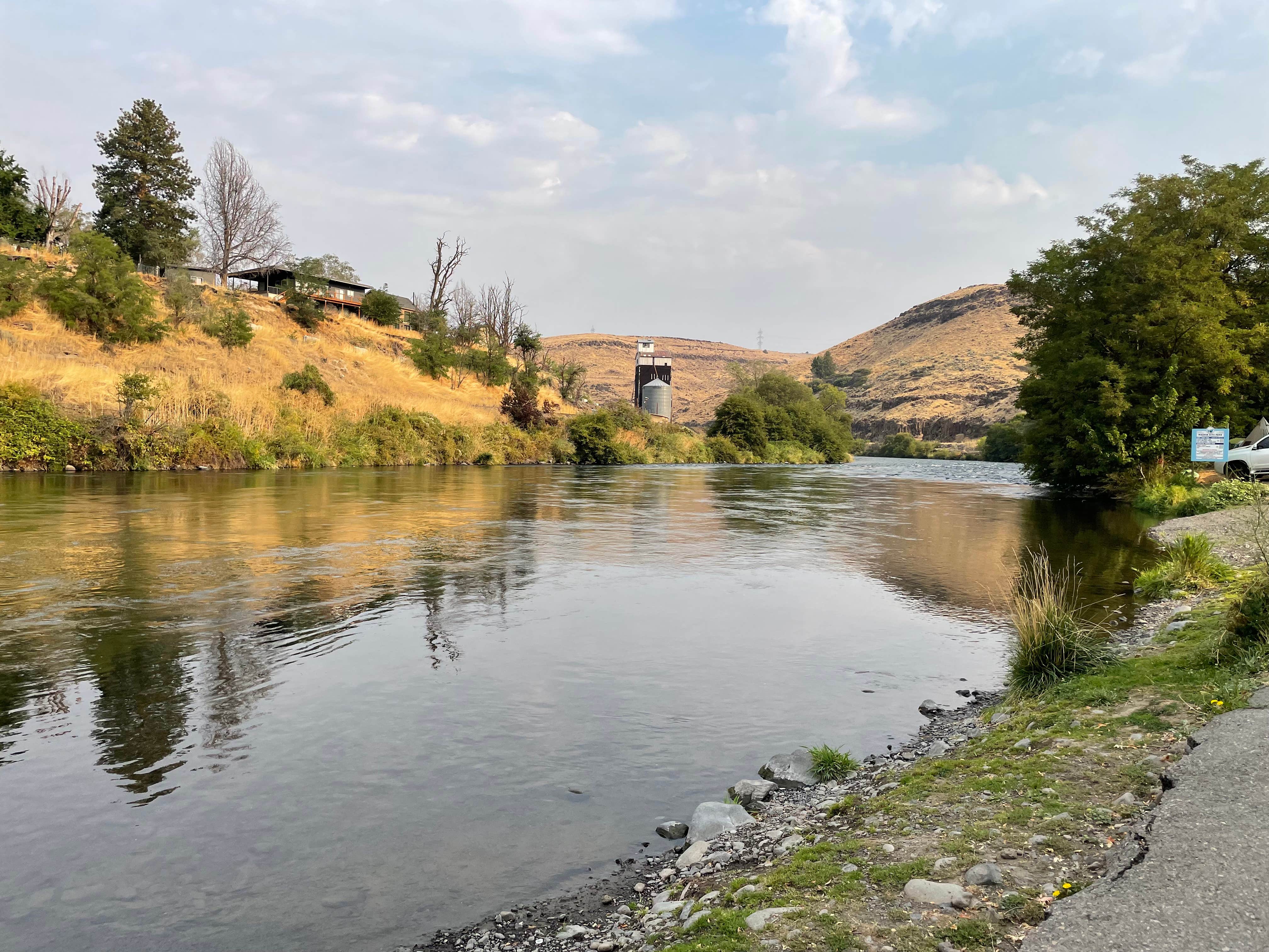Camper-submitted photo at Maupin City Park near Maupin, OR