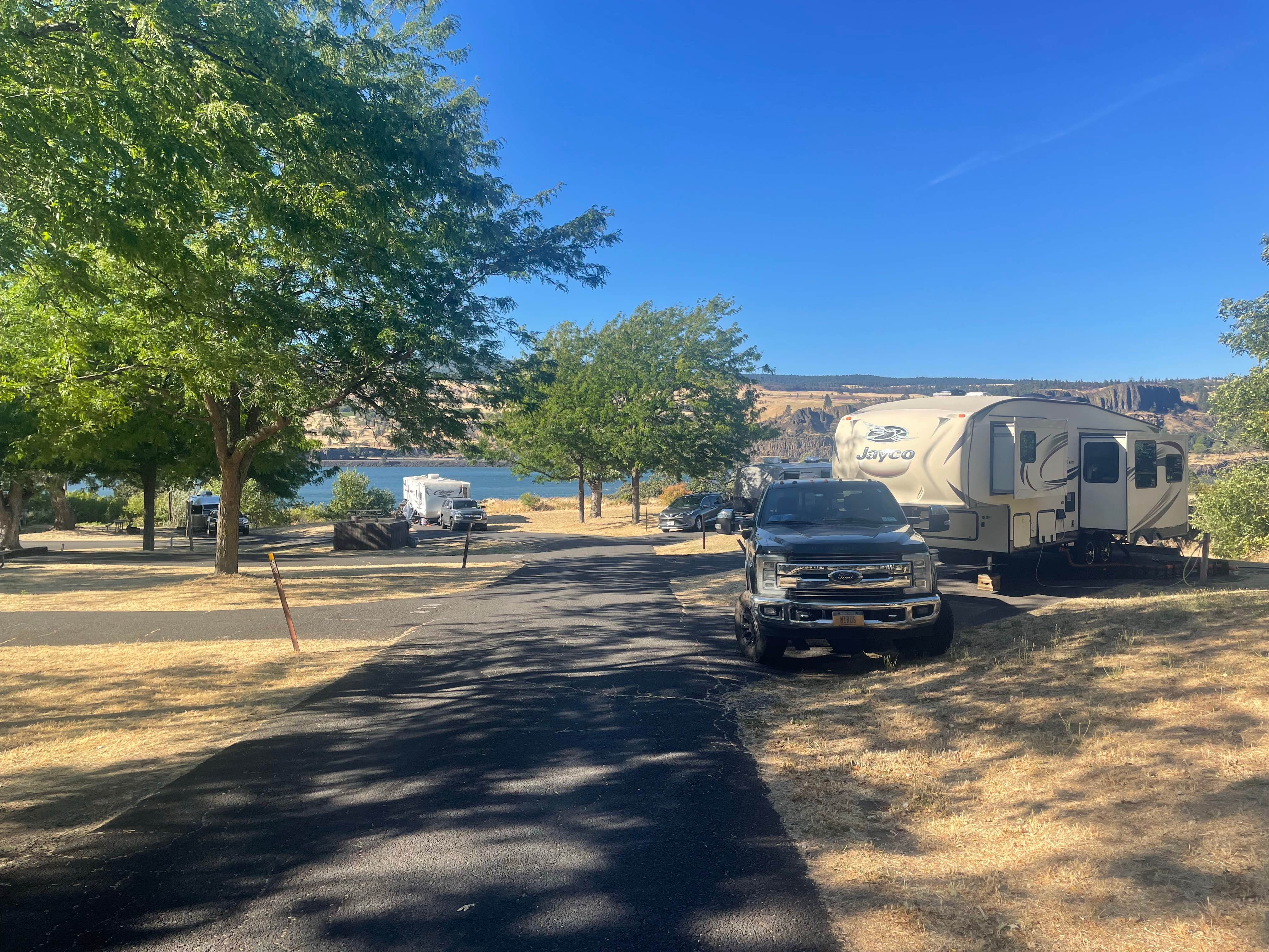 Mark J.'s photo of rv camping at Memaloose State Park Campground near White Salmon, WA