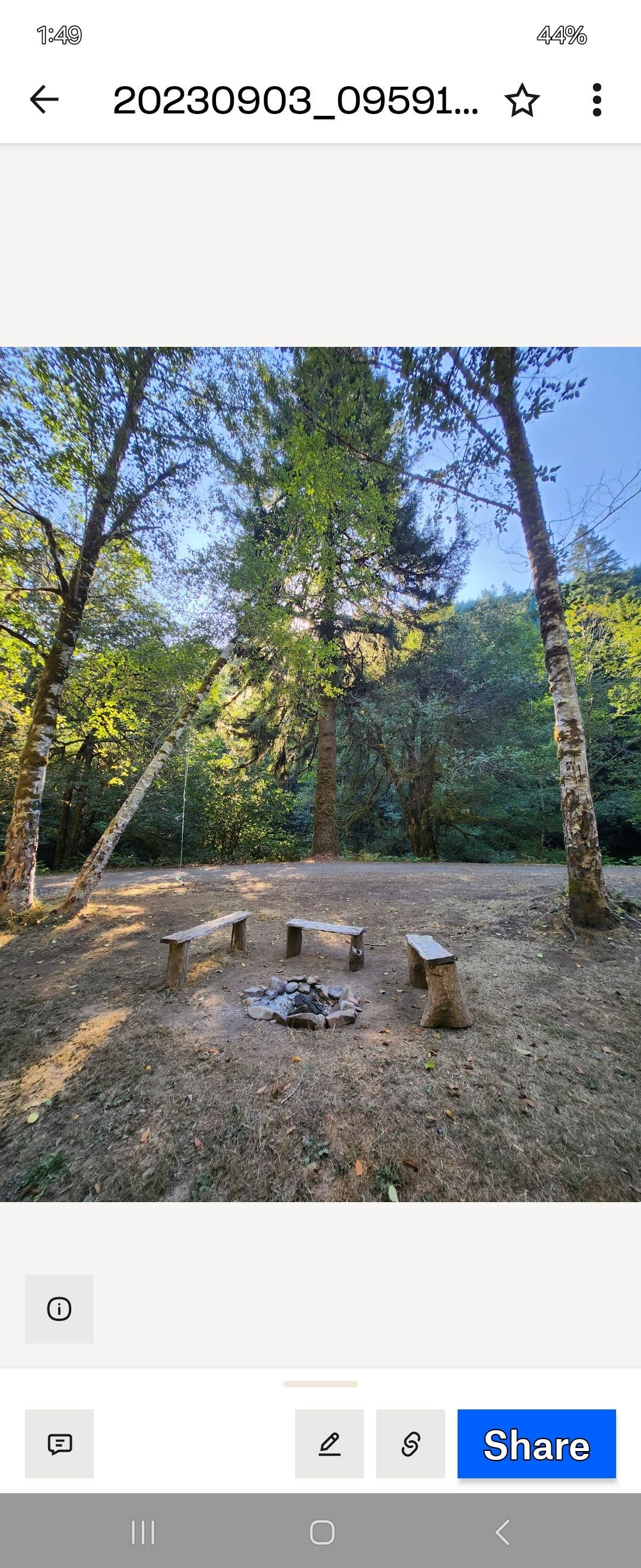 Camper-submitted photo at Nesika County Park near Coos Bay, OR