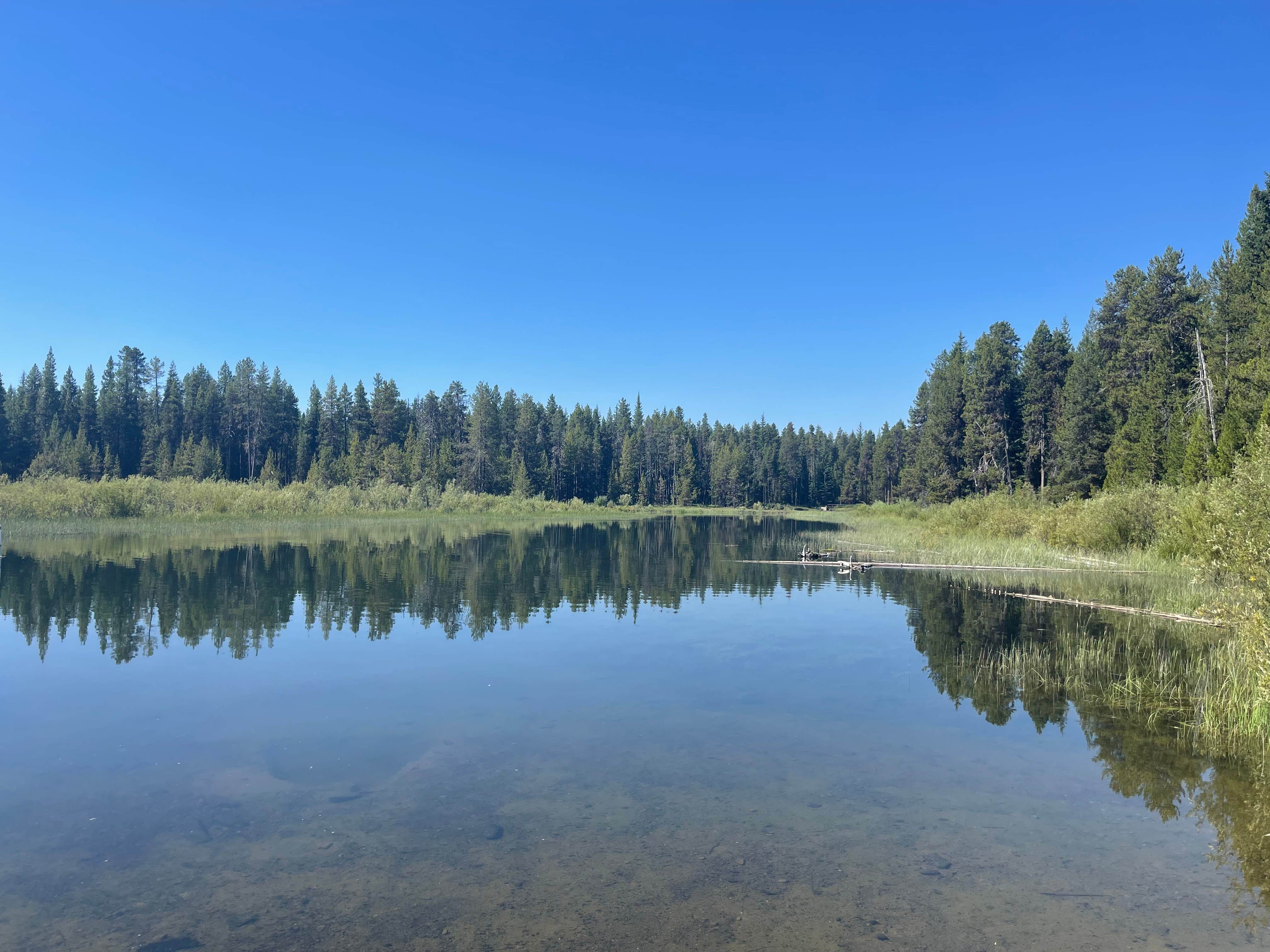 Camping near Rock Creek: Quinn River, La Pine, Oregon