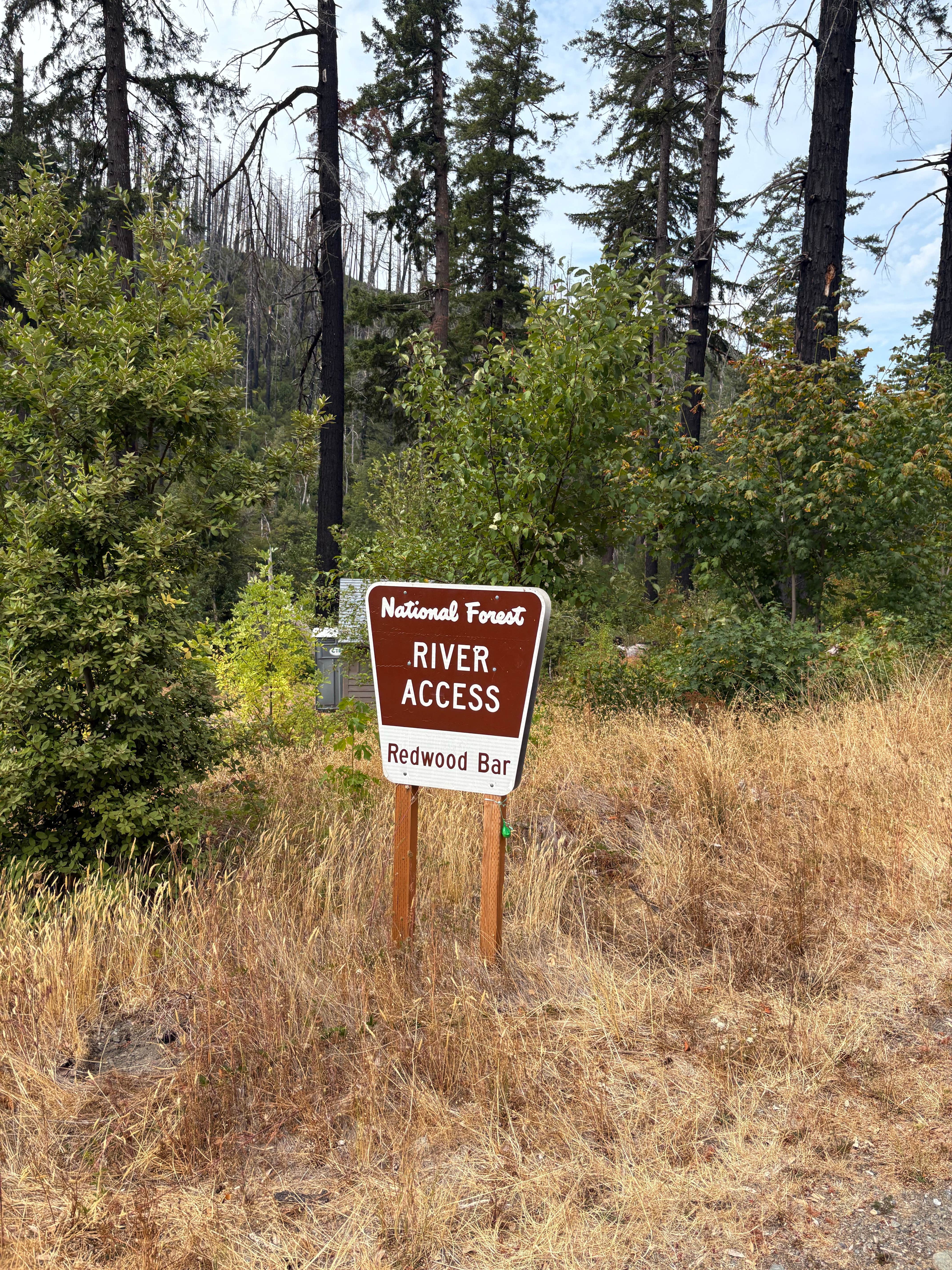 Redwood Bar Dispersed Camping