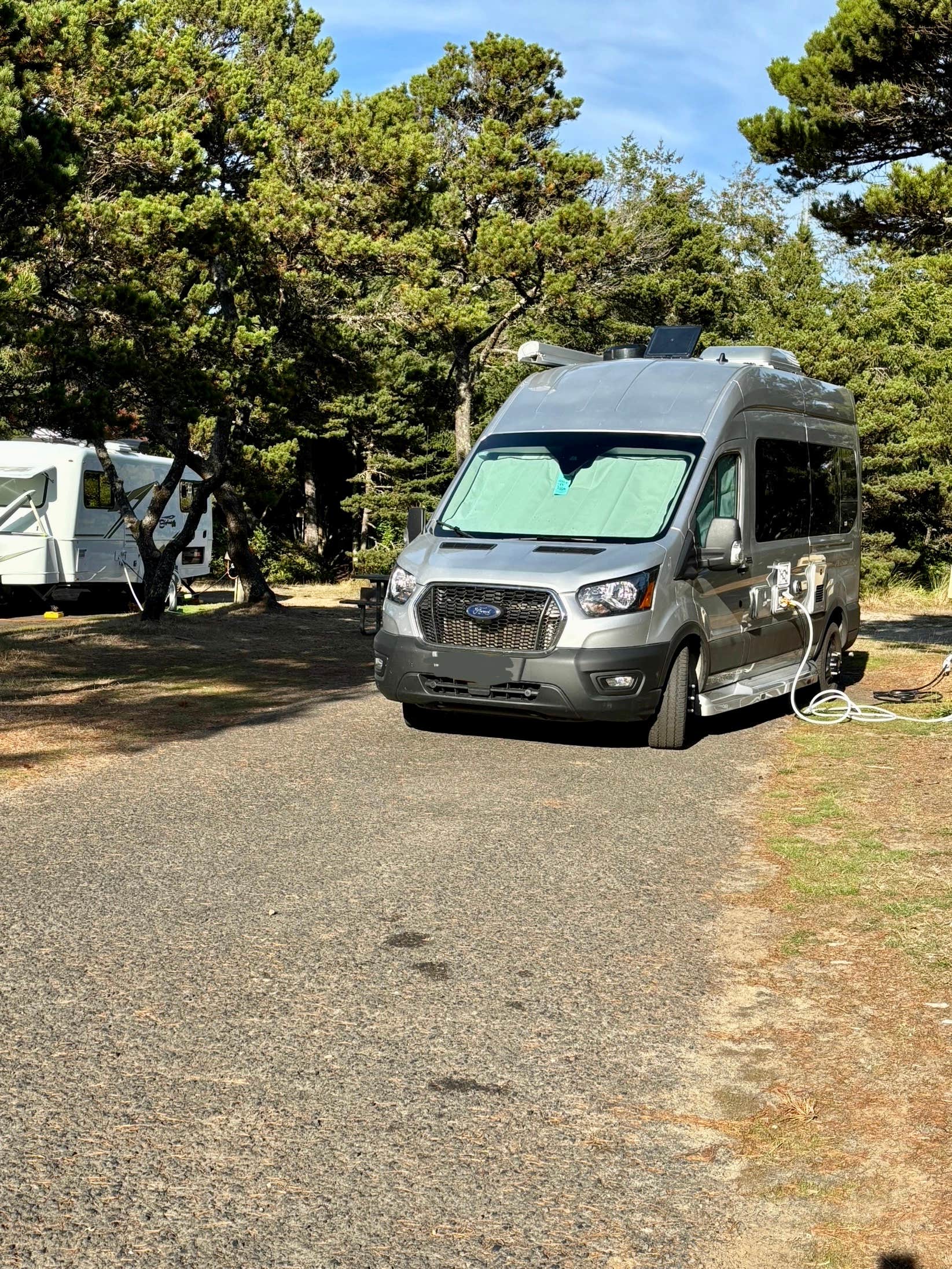 Jen F.'s photo of rv camping at South Beach State Park Campground near Agate Beach, OR