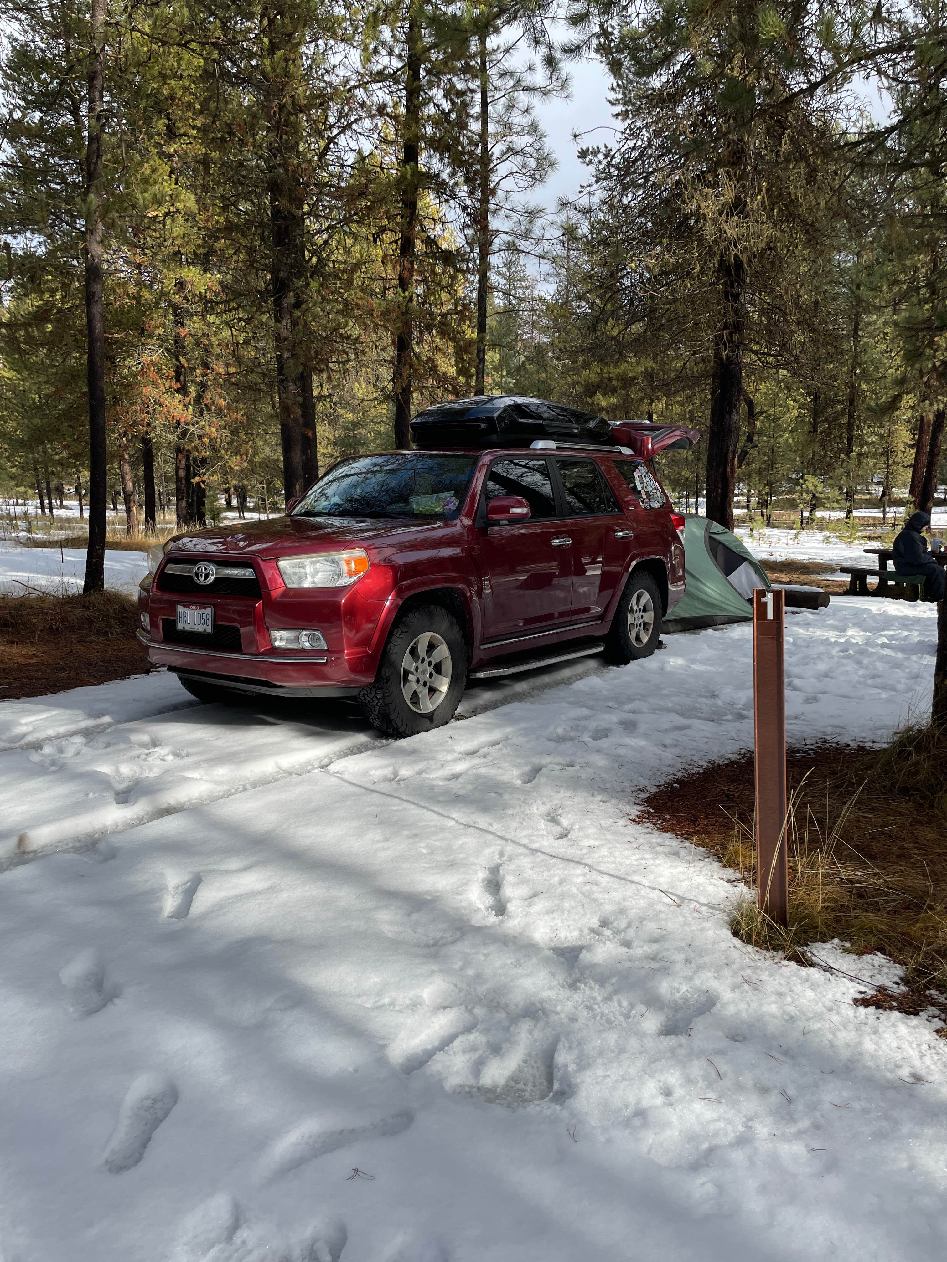 Camper-submitted photo at Spring Creek Campground near Meacham, OR