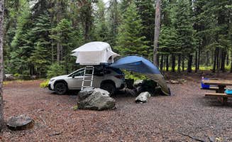Andrew S.'s photo of tent camping at Strawberry Campground near Prairie City, OR