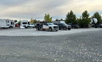 lynn's photo of rv camping at Oregon Trail Campground near Kimberly, ID