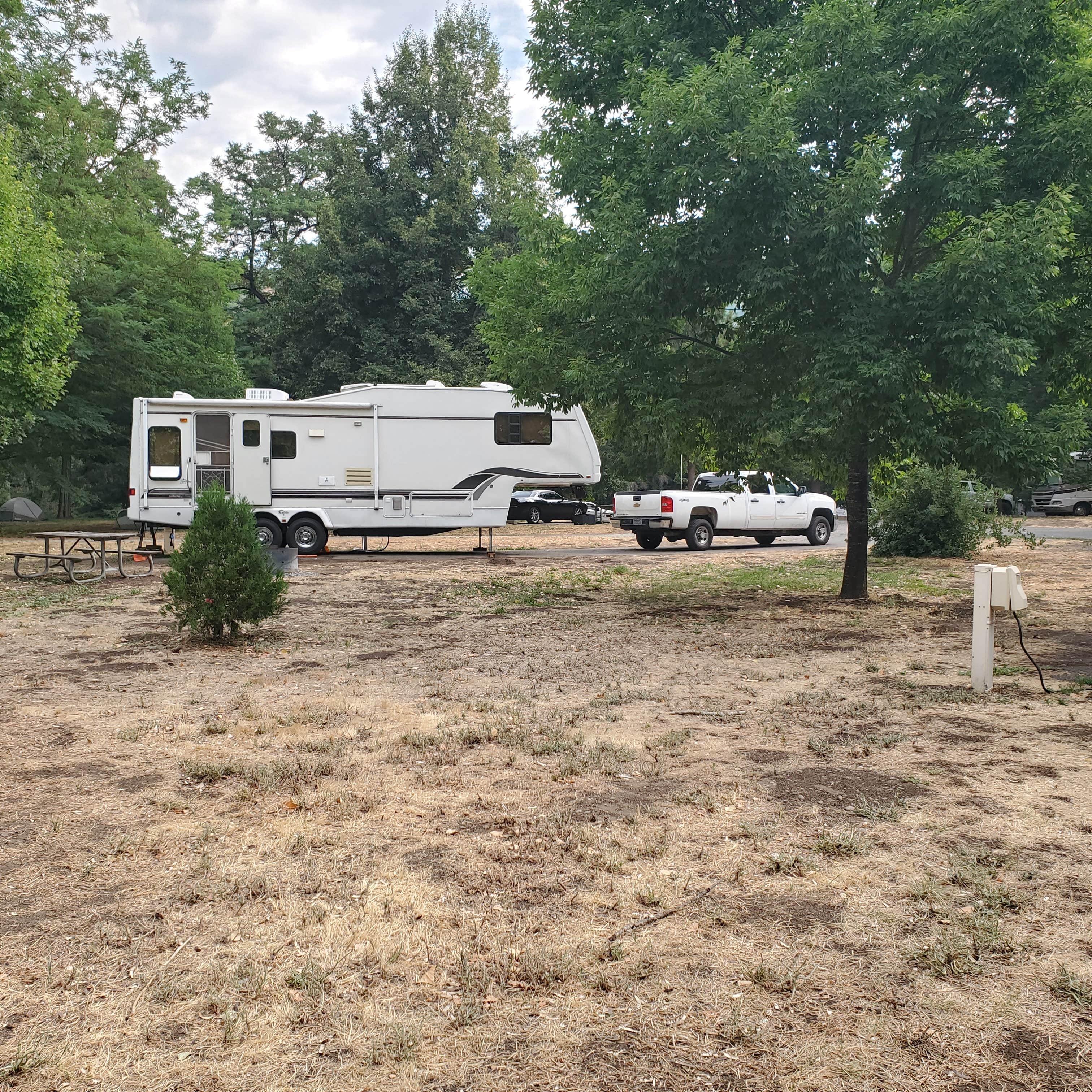 Christina F.'s photo of rv camping at Valley of the Rogue State Park Campground near Wilderville, OR